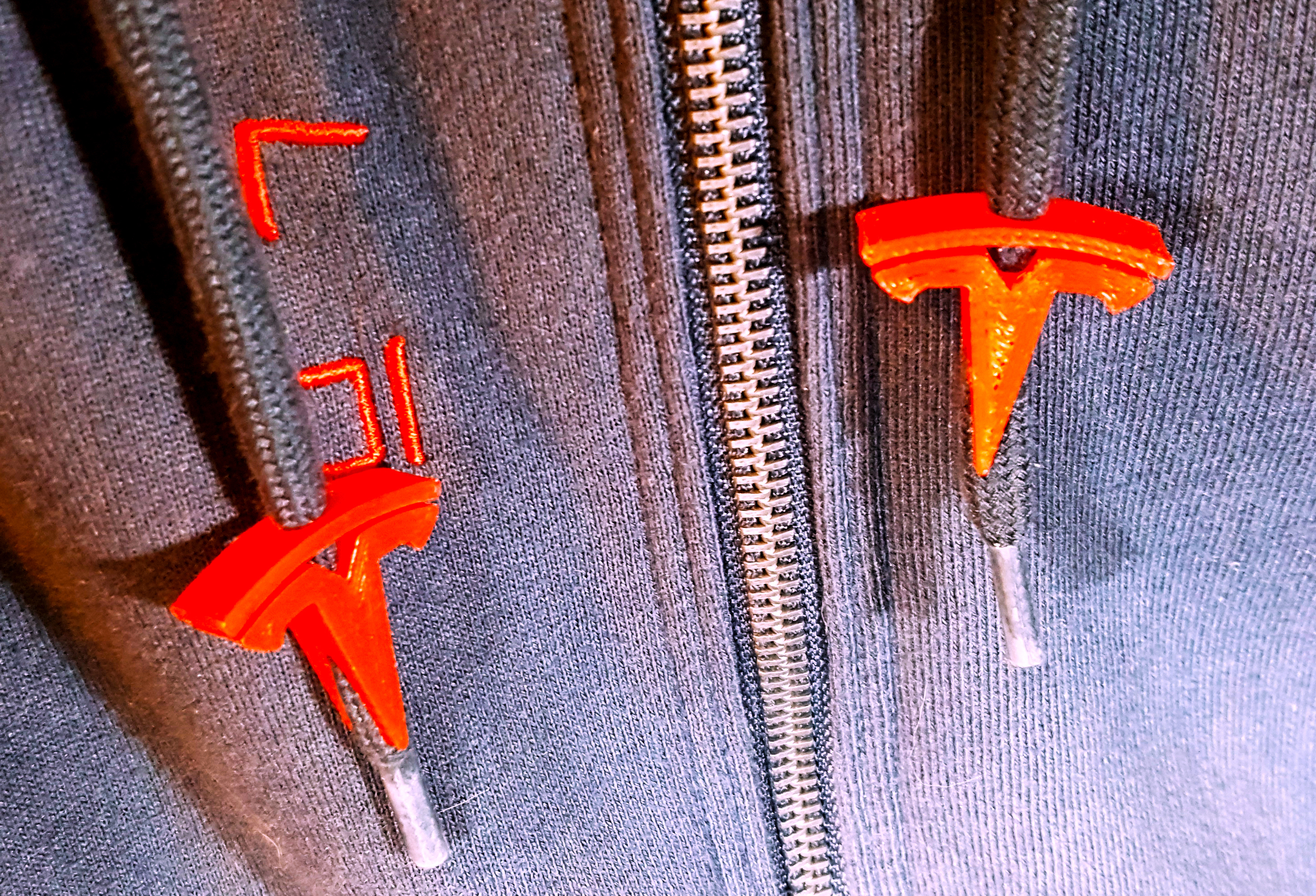 Tesla Logo Drawstring Stopper