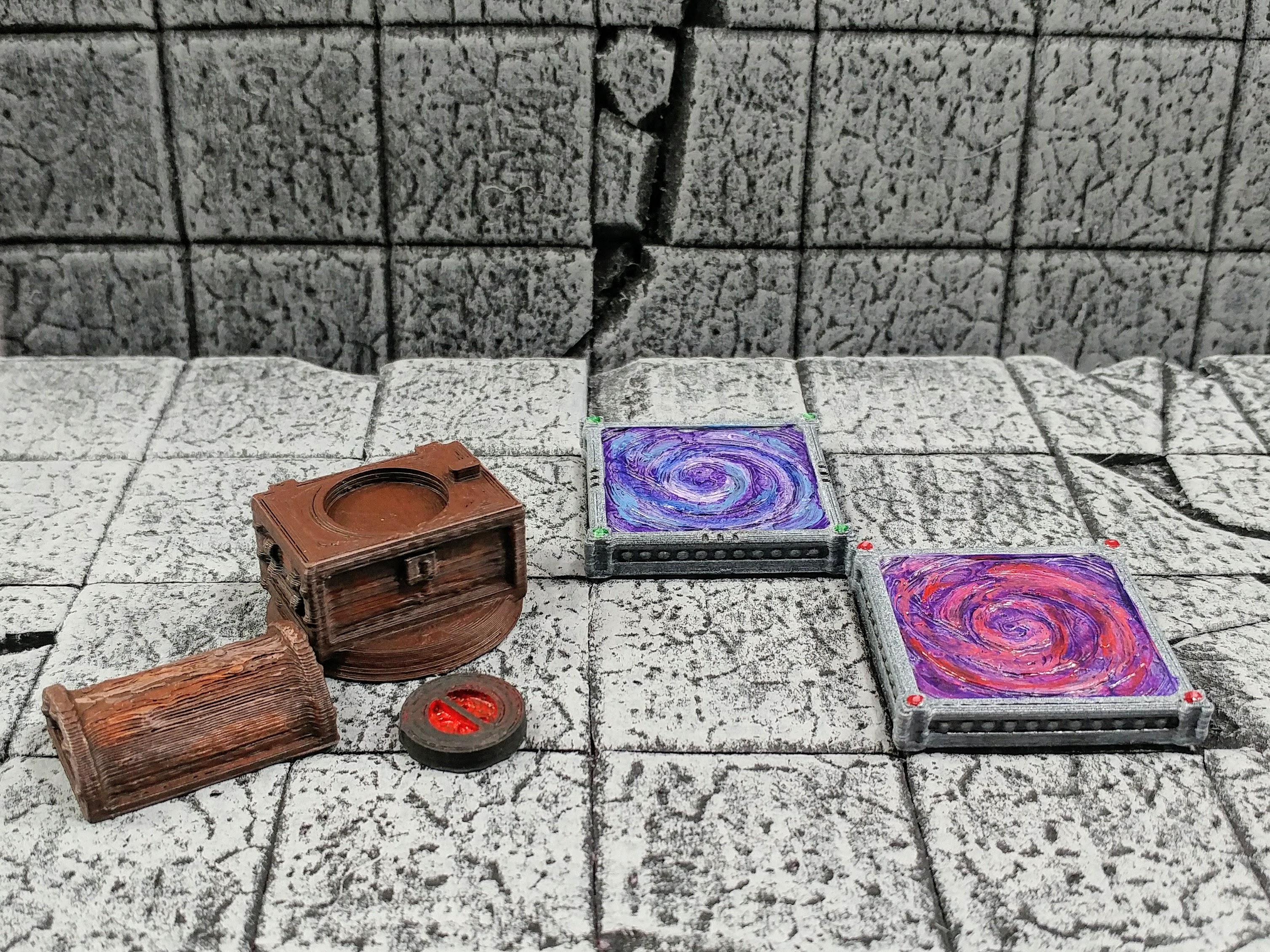 Dungeonbowl Teleporters and Chests