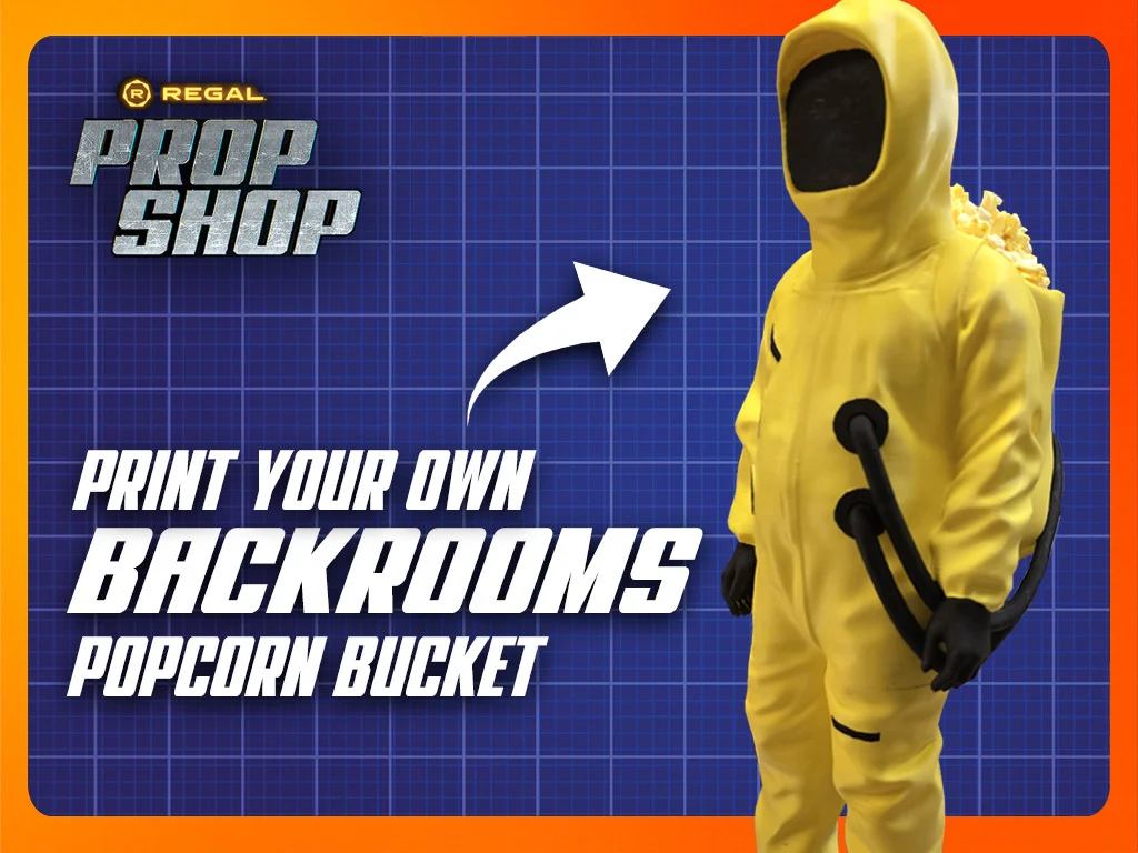 Regal - A24: Official Backrooms Collectible Popcorn Container