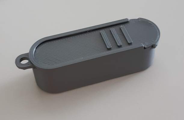 Keychain Box for Hearing Protection Earplugs