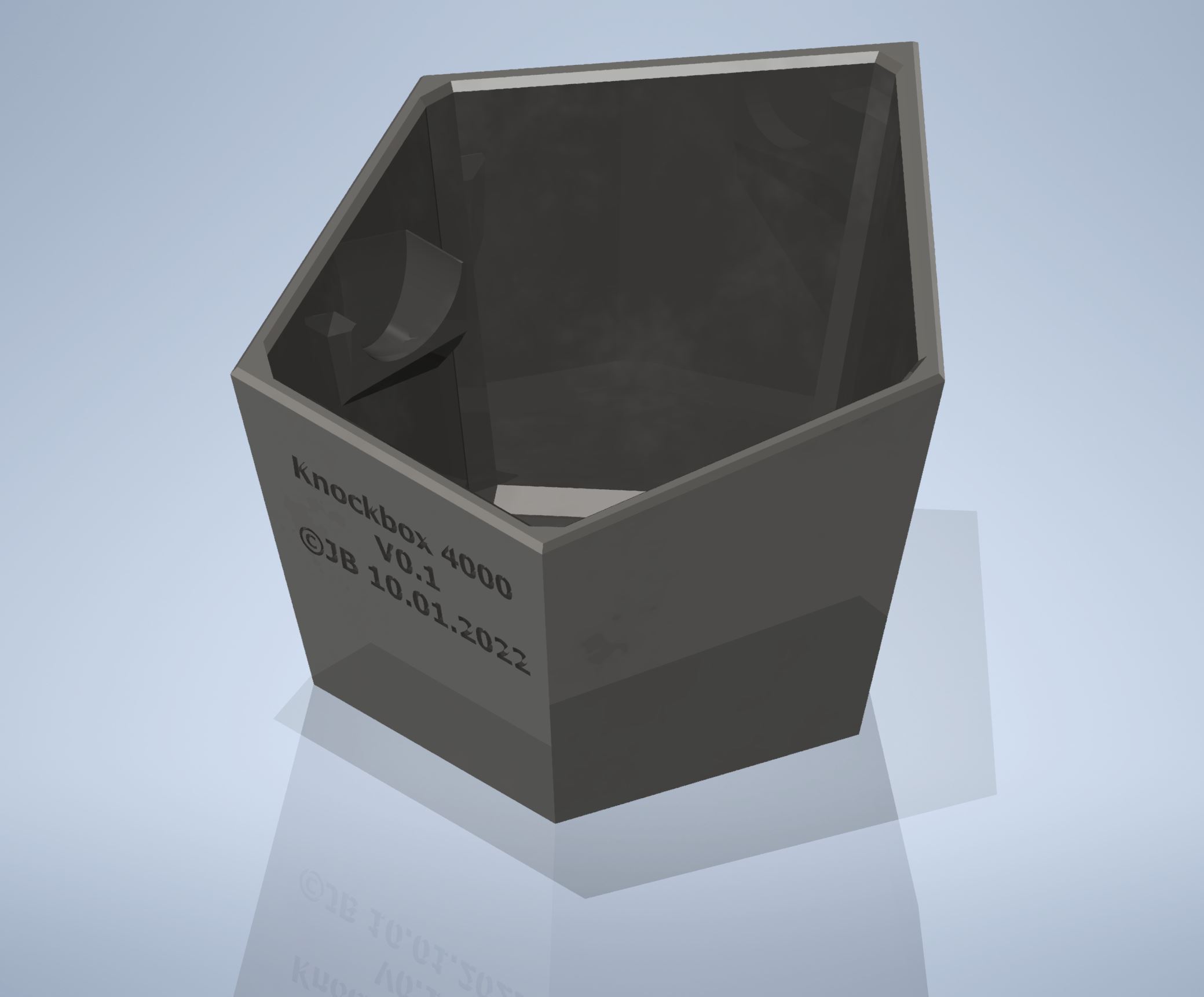 Barista Design Coffee Knockbox 4000 for Coffee Grounds of Portafilters