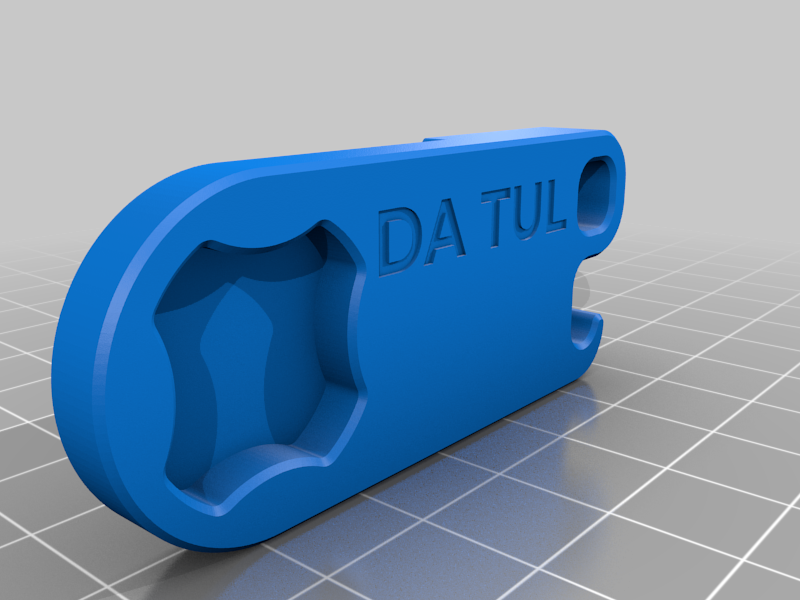 Da Tul - GoPro Thumb Screw Wrench, Micro SD Card Holder, and Bottle Opener