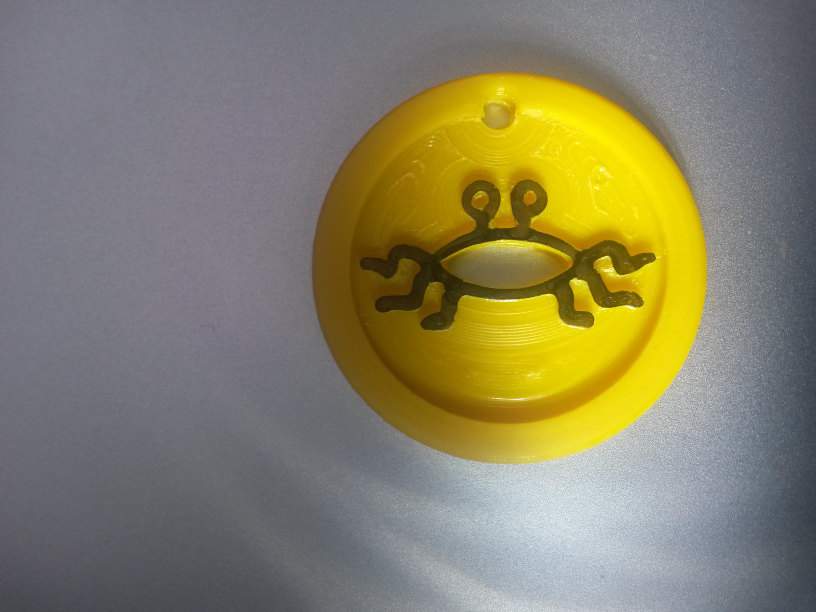 Flying Spaghetti Monster -amulet