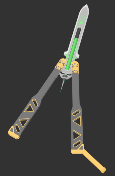 Apex Legends - Octane's Heirloom (Stim Butterfly Knife)