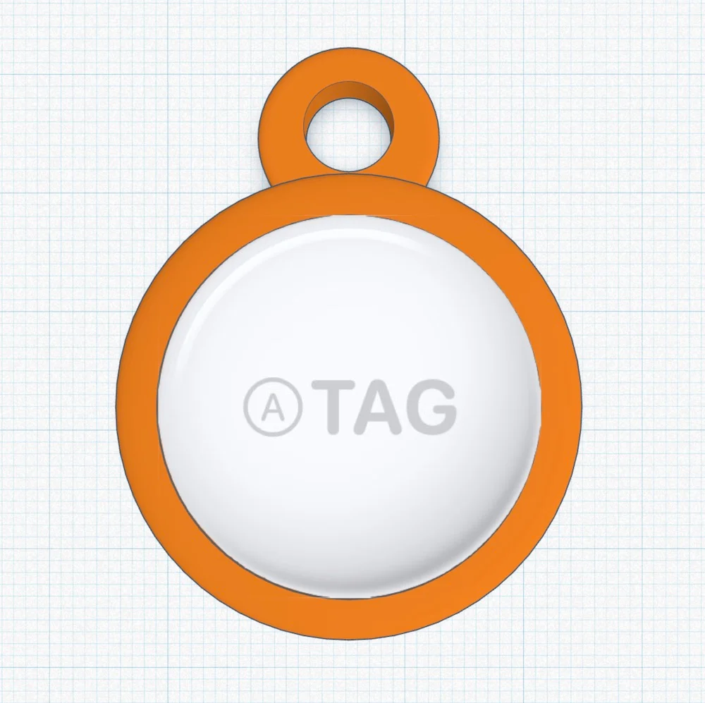 Apple AirTag Key Ring Holder
