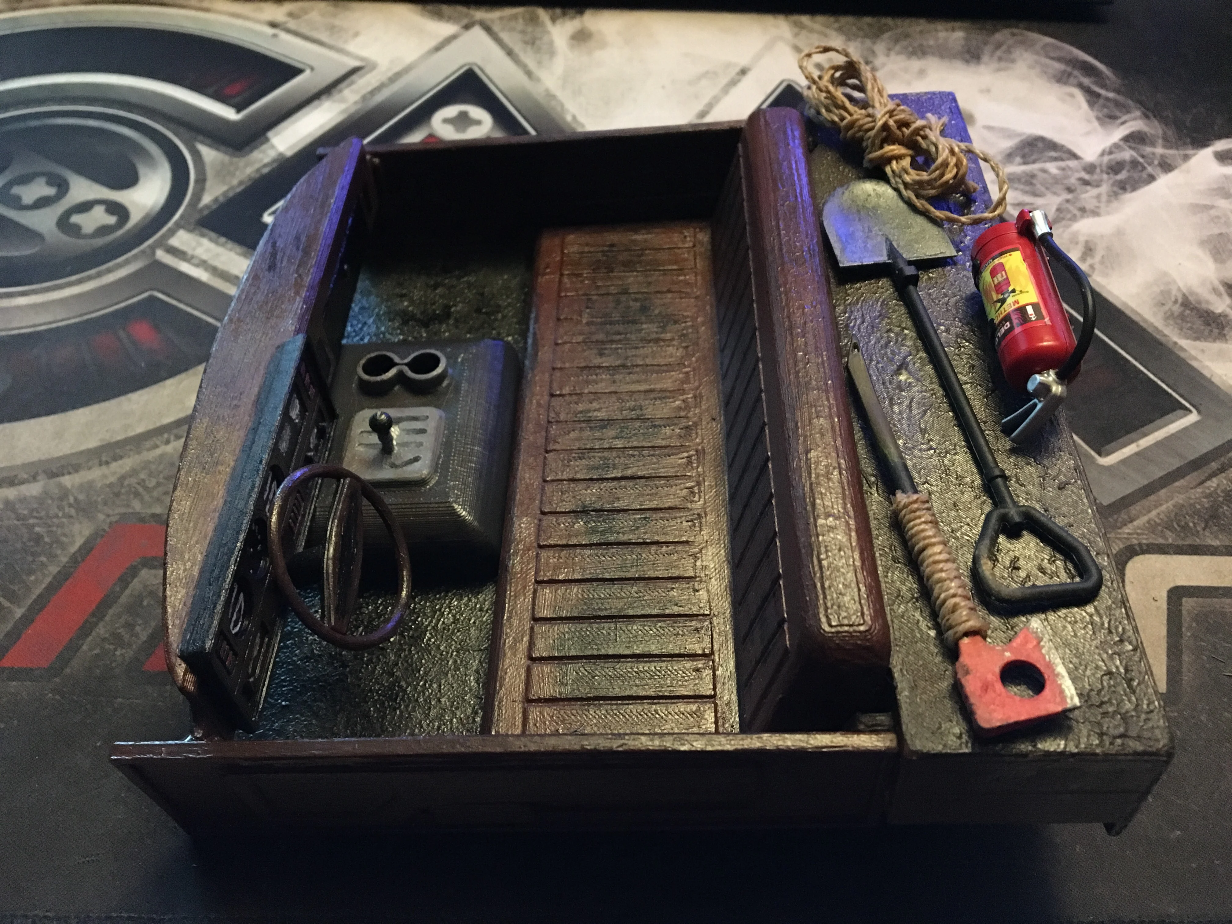 Extras for Pickup Truck Interior by Alexby to SCX10ii Honcho