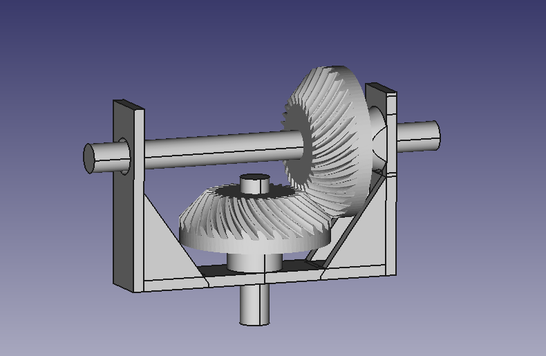 Gear 90 degree Model