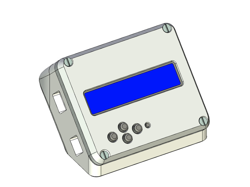 Case for Arduino Uno, LCD Keypad Shield and Stepper Motor Driver
