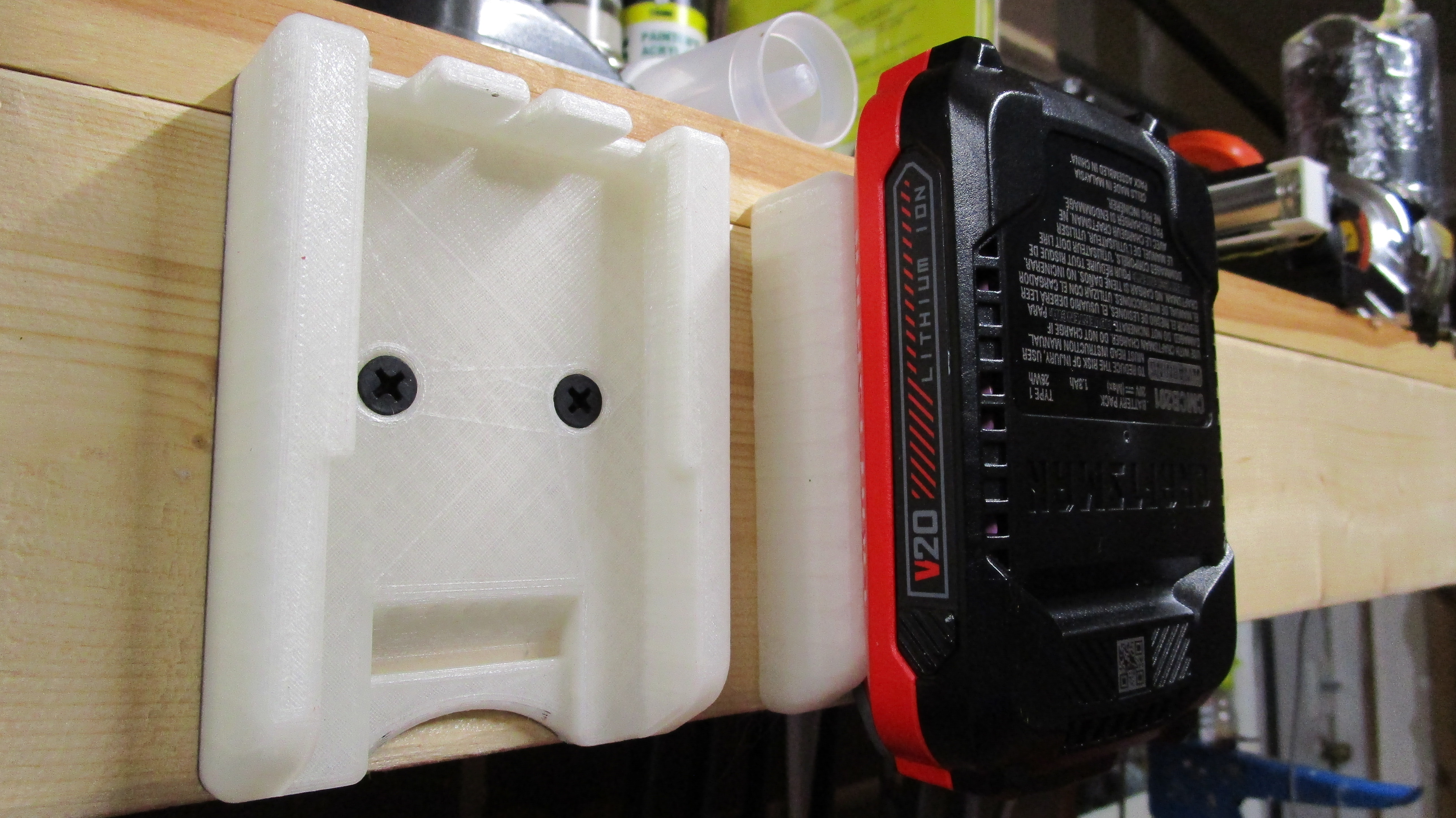 Craftsman 20V Battery Holder Mount
