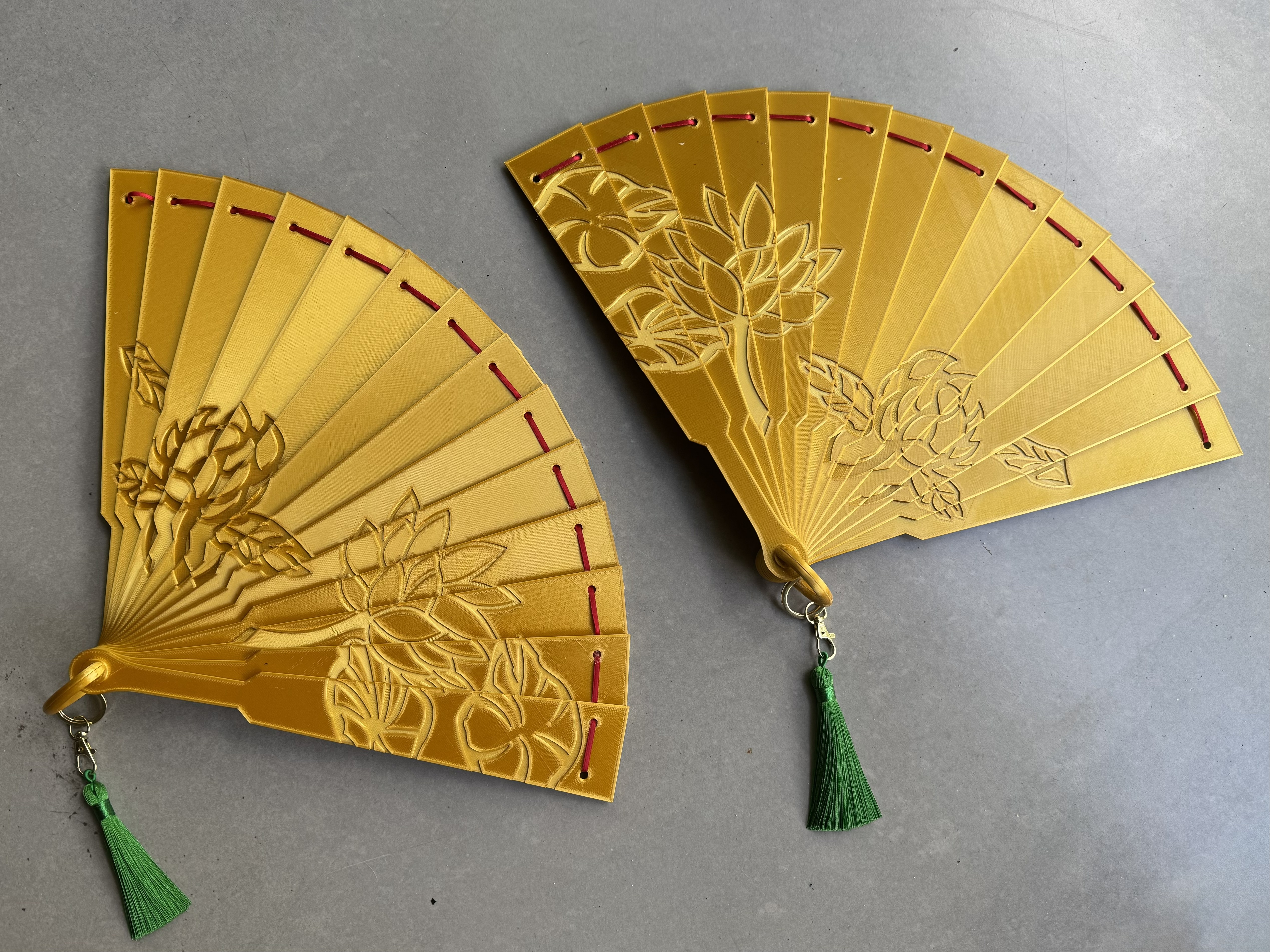 Hand fan of Douma in Kimetsu no Yaiba - Better Assembly Tolerance