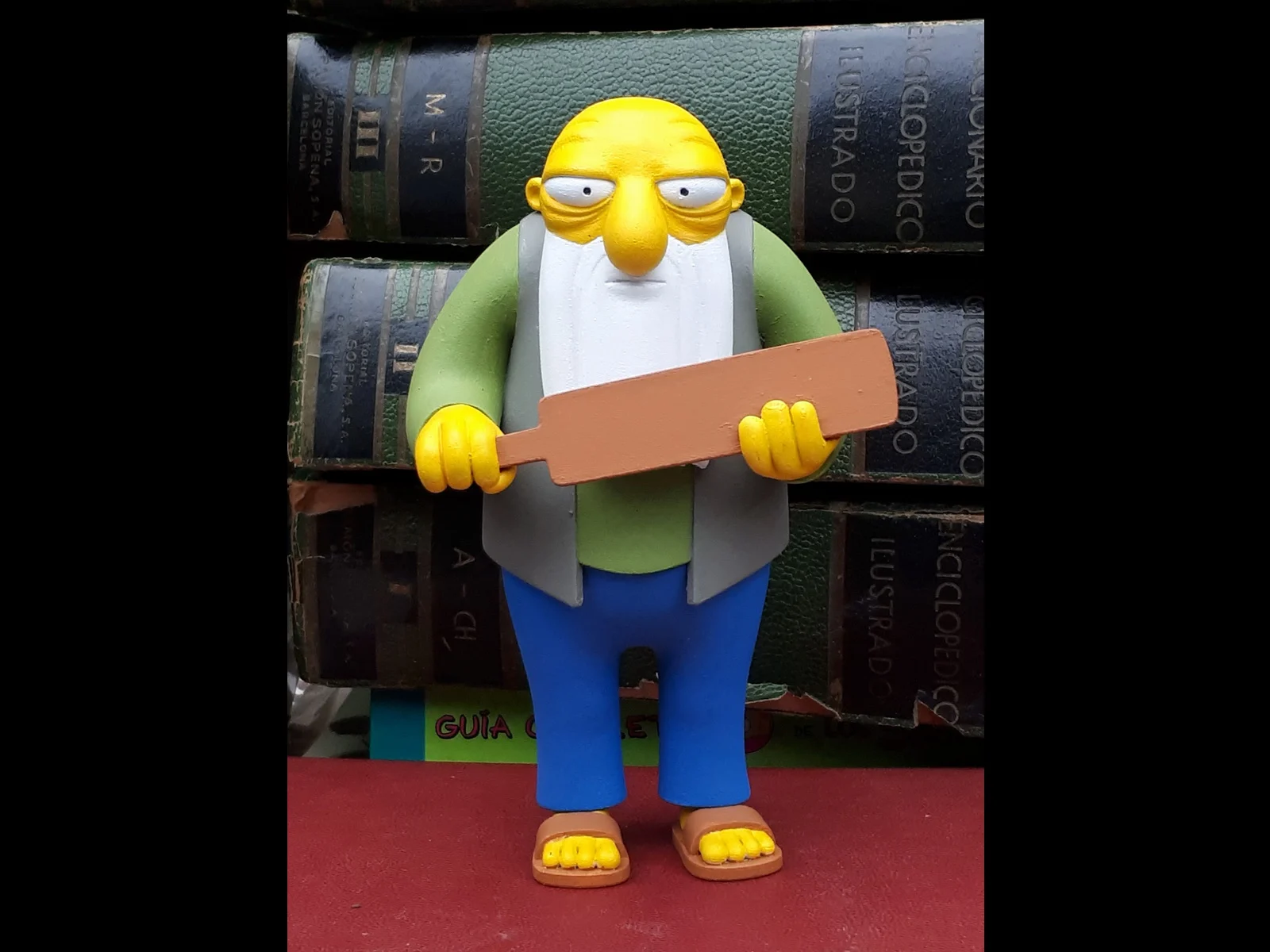 Jasper Beardley (the simpsons) "that's a paddlin"