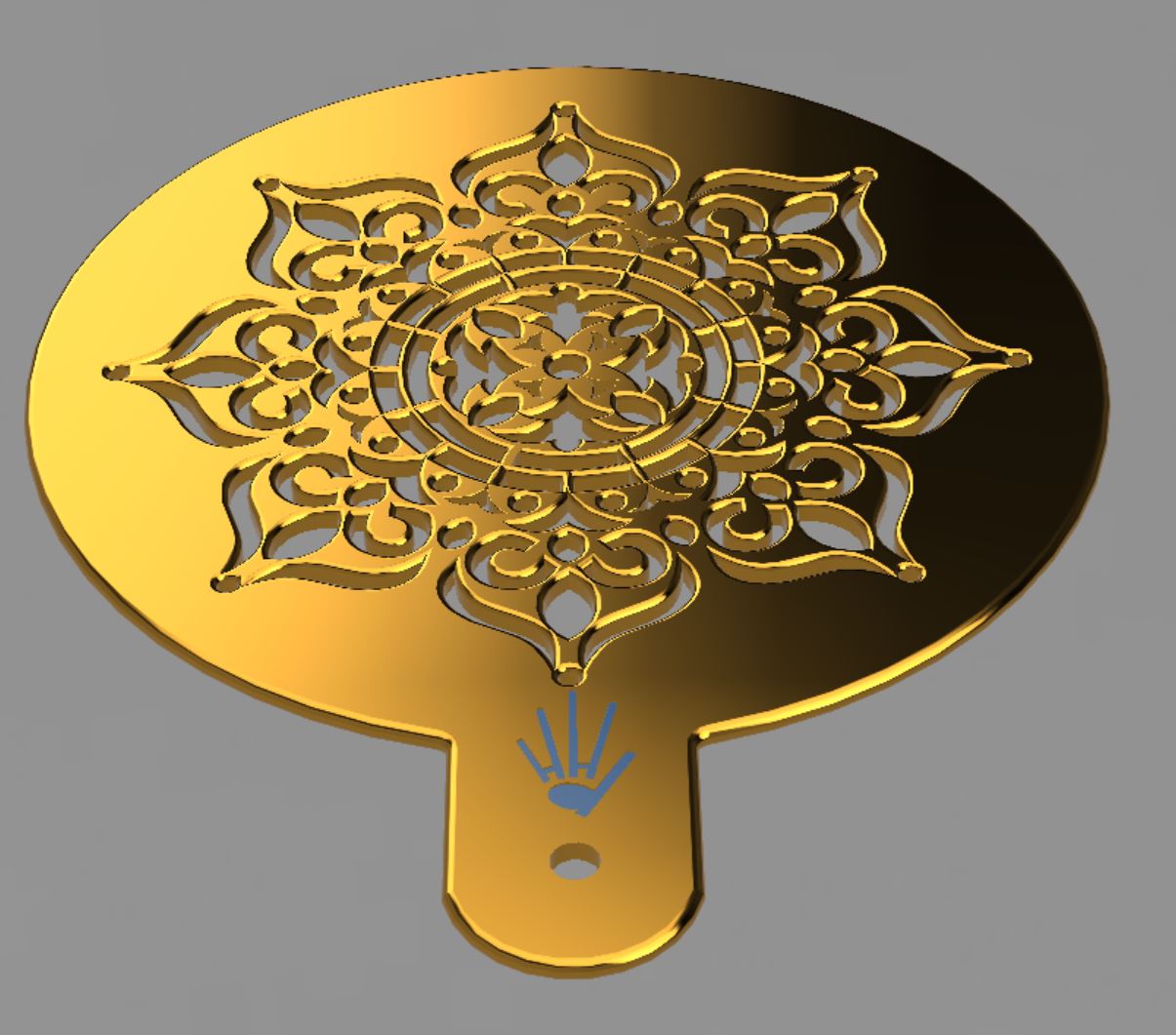 Bread Stencil - Oriental 1 Design