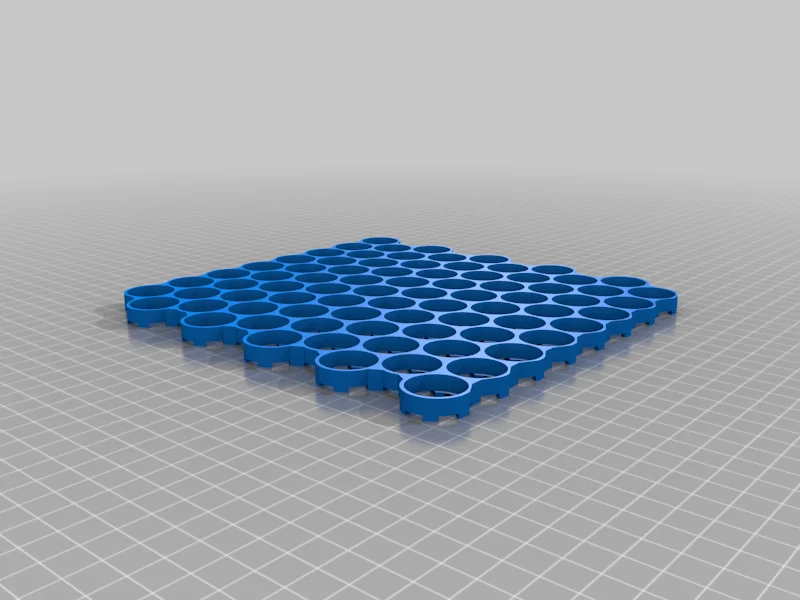 21700 Battery Cell Holder 10x8