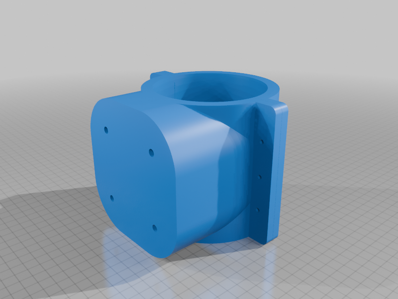 Eufy E340 mount for 10cm water pipe