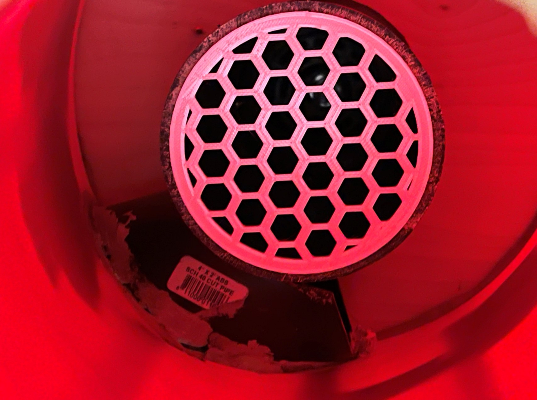4" PVC Pipe Screen for Dust Collection