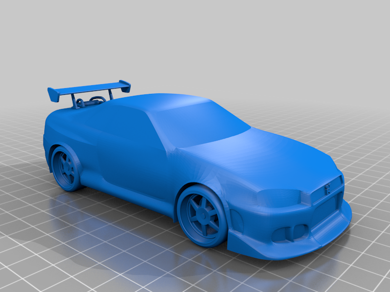 Nissan Skyline from Rocket League