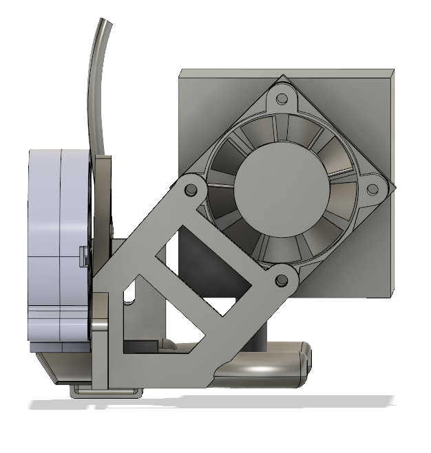 Part cooling and SN04 sensormount for Titan Aero clone