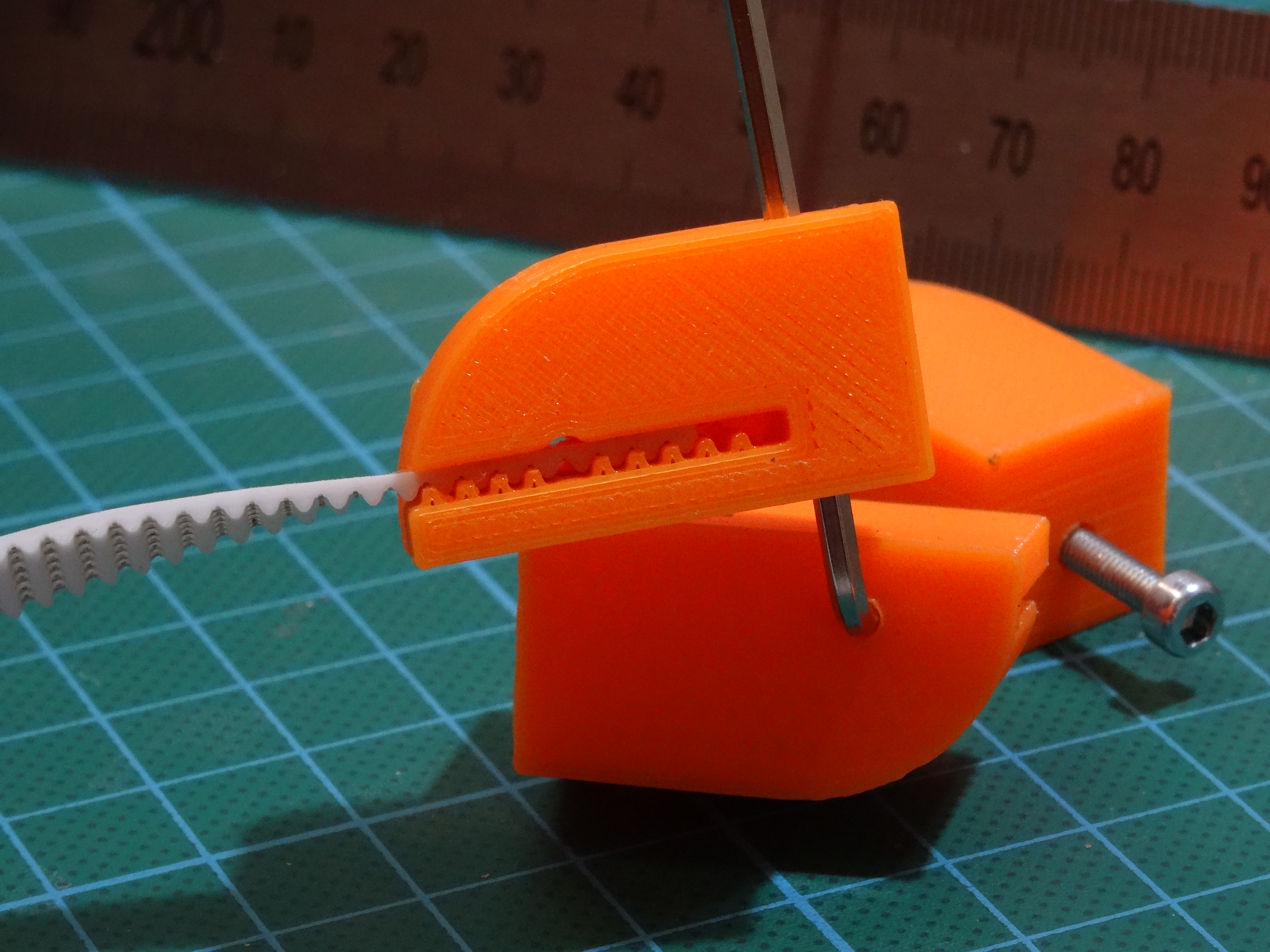 Y axis Belt Clamp for Flsun Cube