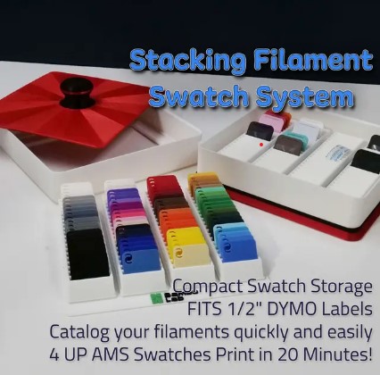 Stacking Filament Swatch System