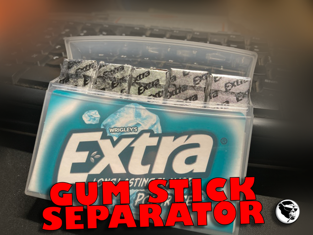 Extra Gum Bulk Pack Stick Separator