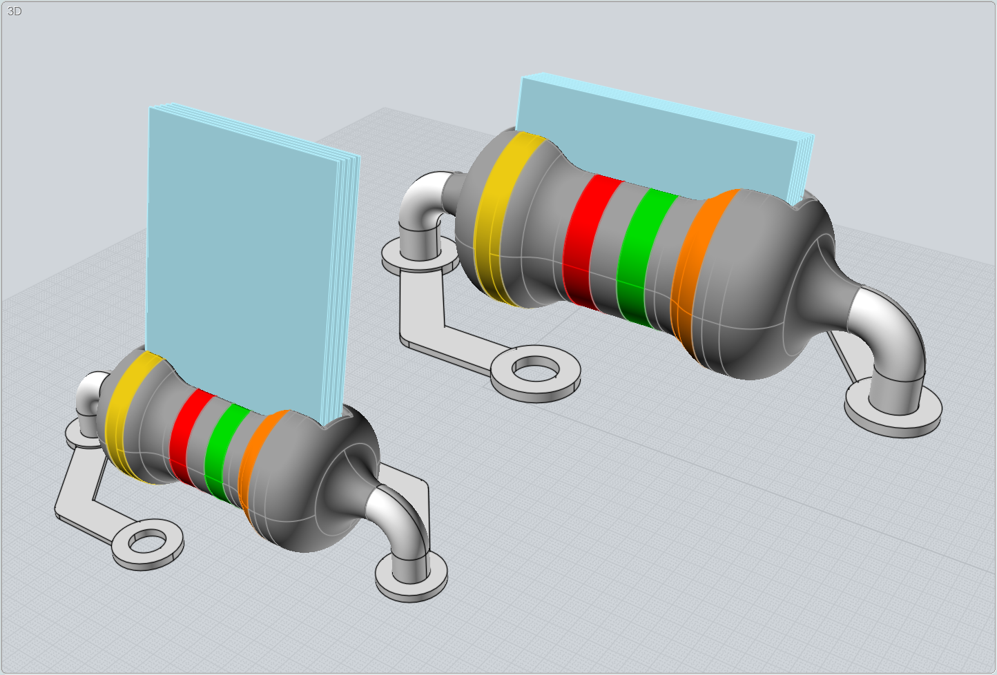 Business Card Holder Resistor