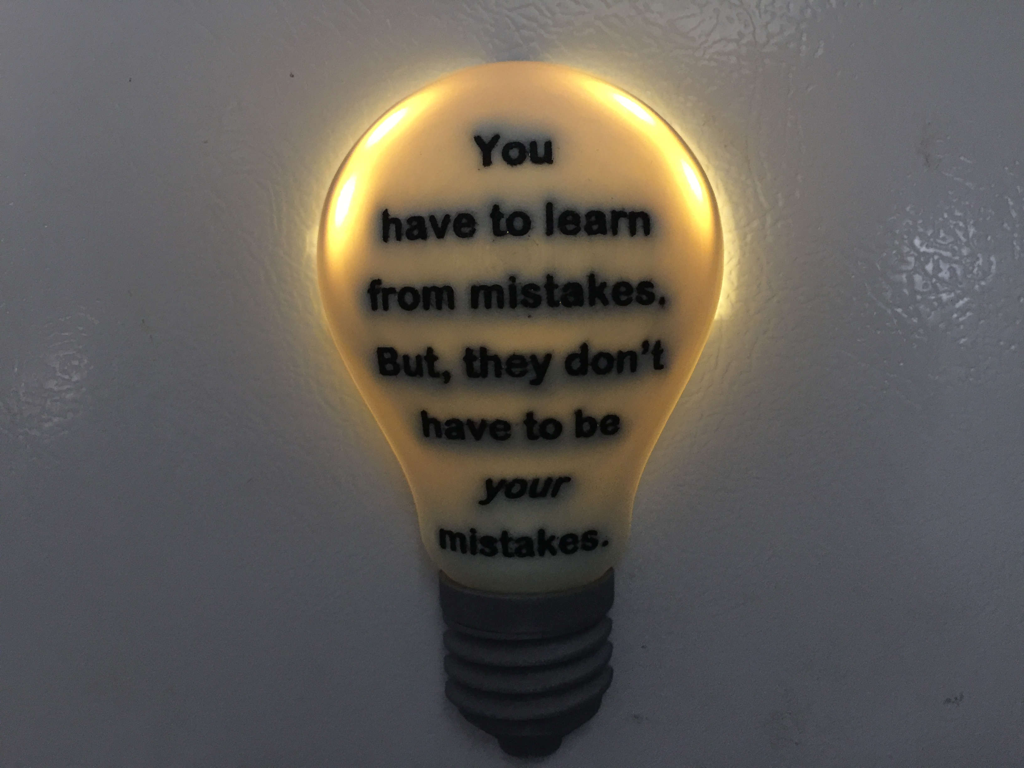 Mistakes Bulb