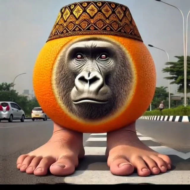 Gorilla-orange Brainrot