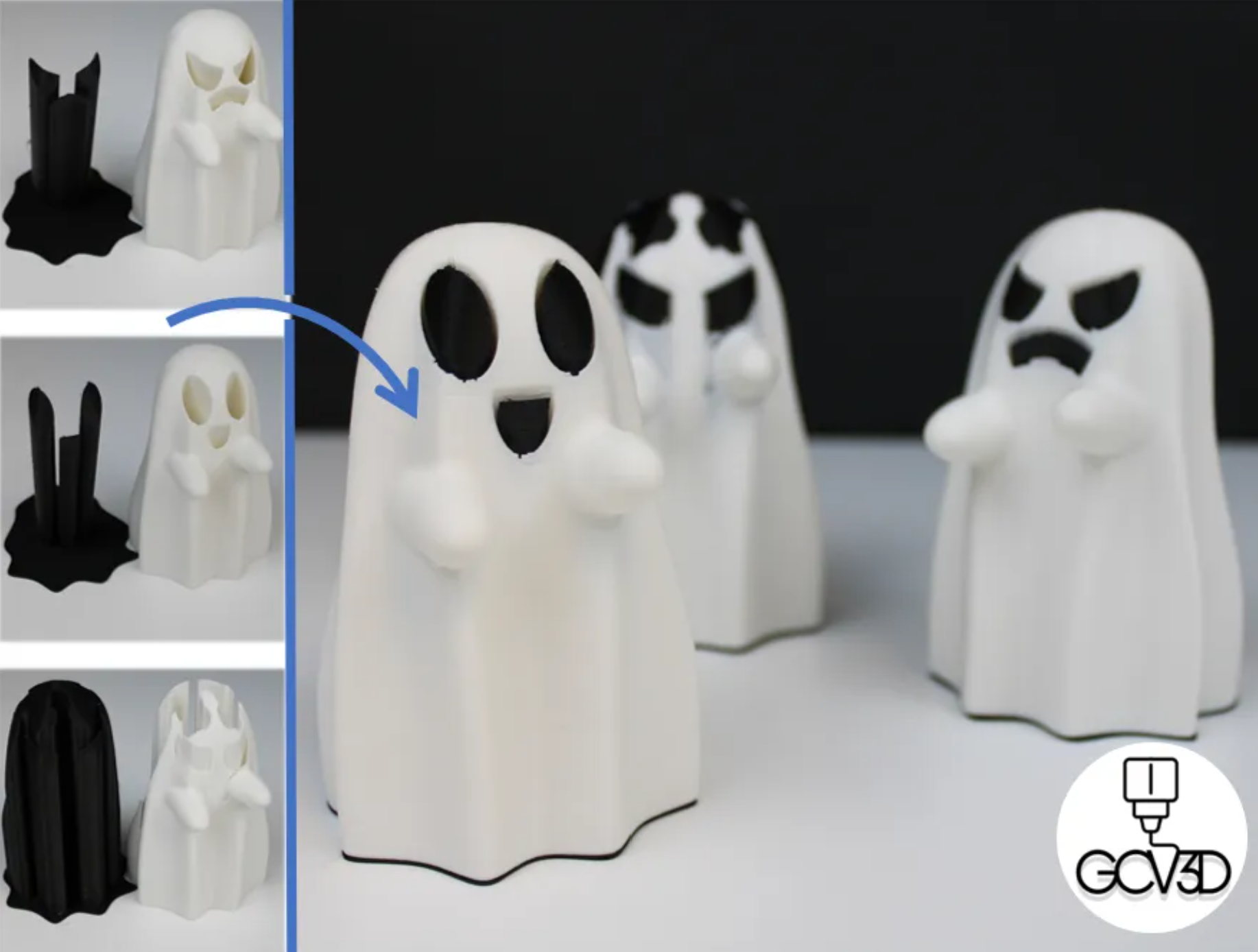 Ghosties - Single Extruder-Dual Color