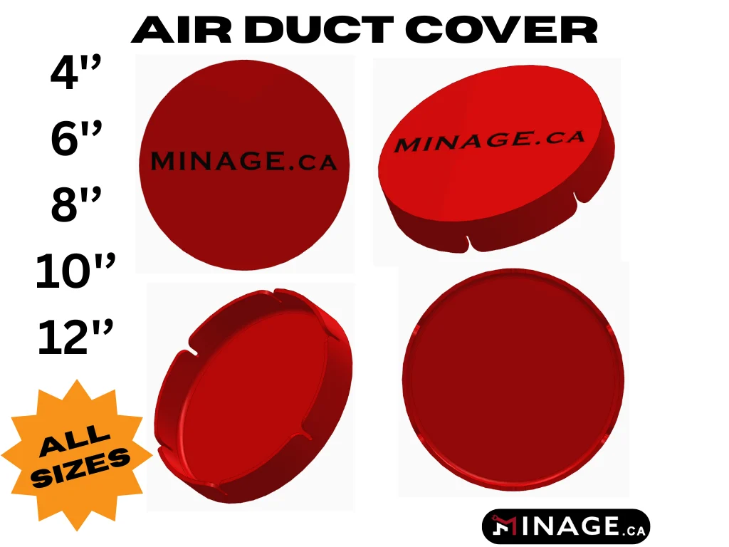 Air Duct Cover ALL SIZES!