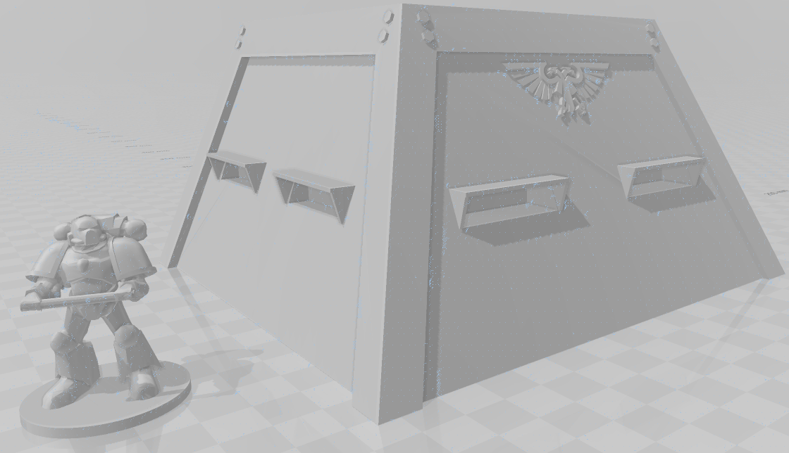 Pre-Fab Bunker 4 - WH40k
