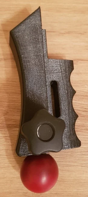 Fx impact buttpad with adjustble monopod