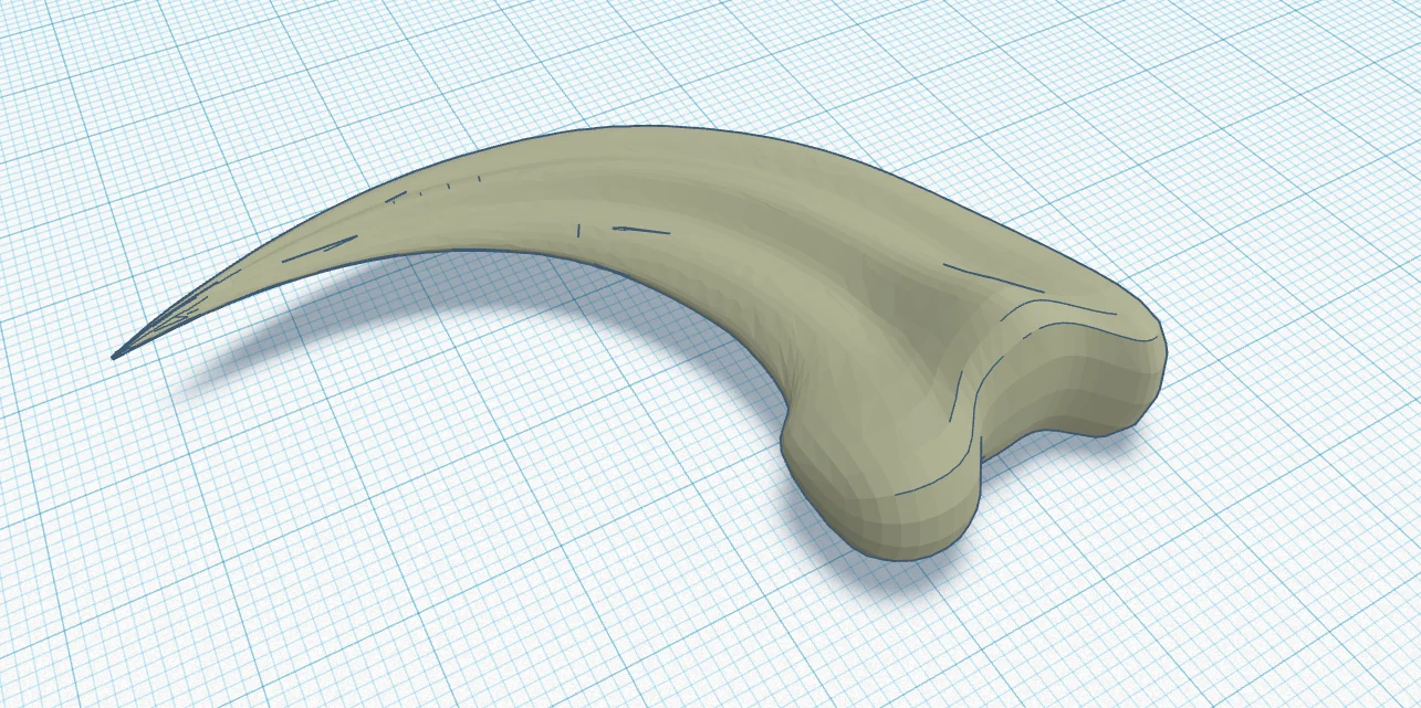 Raptor claw