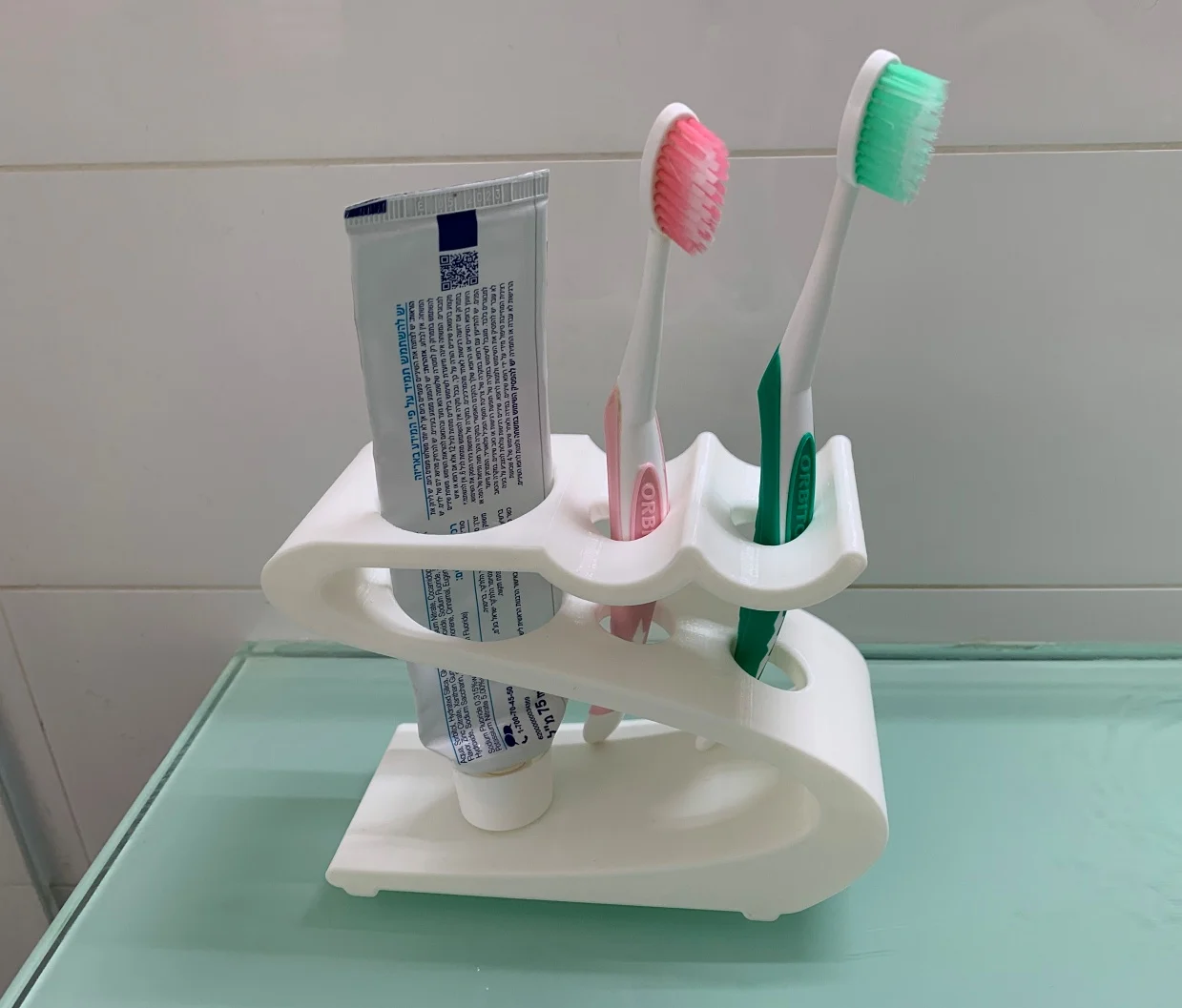 Toothbrush Holder for two brushes