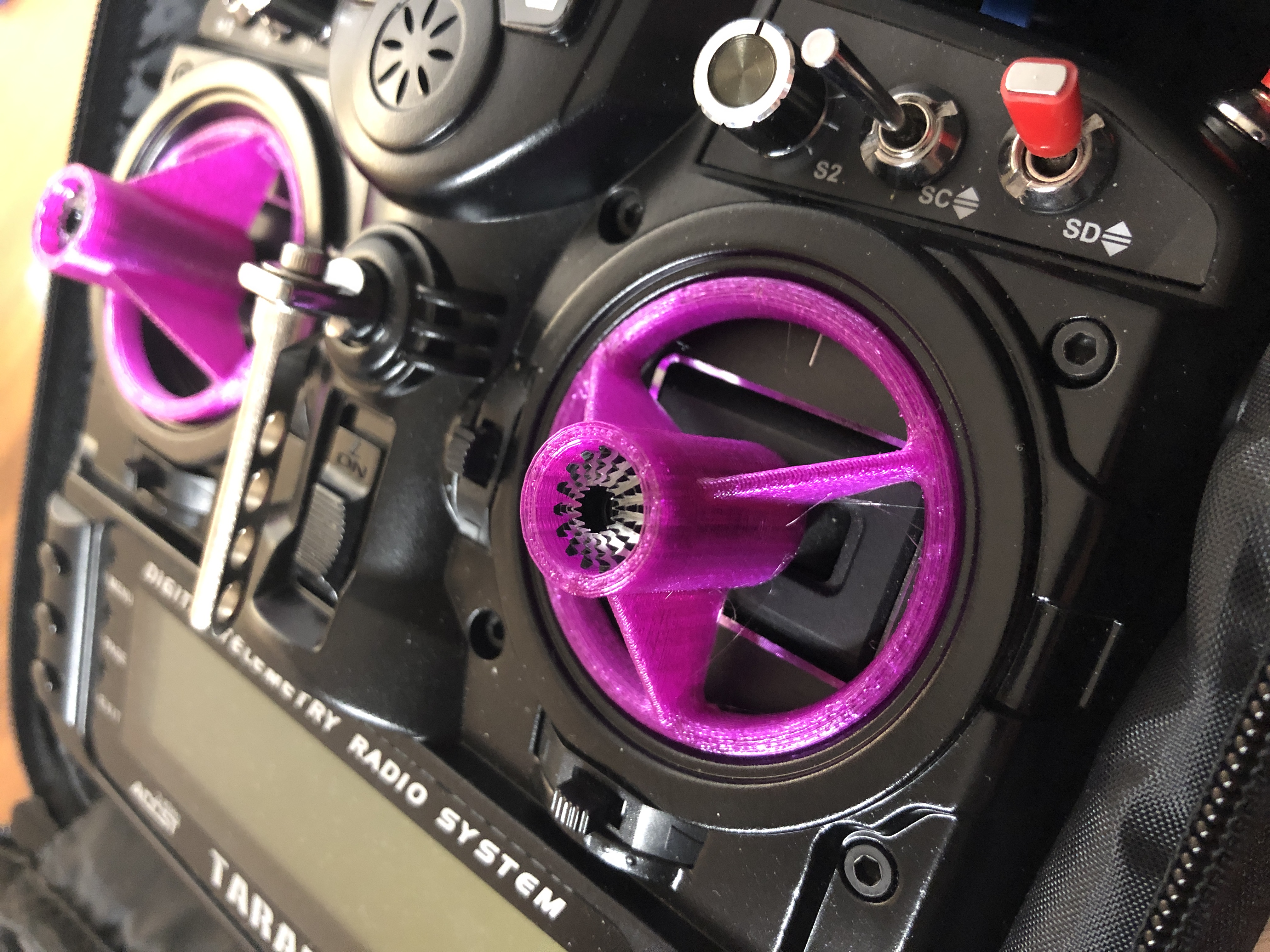 FrSky Taranis X9D Gimbal Protector for Lotus Type P Stickend