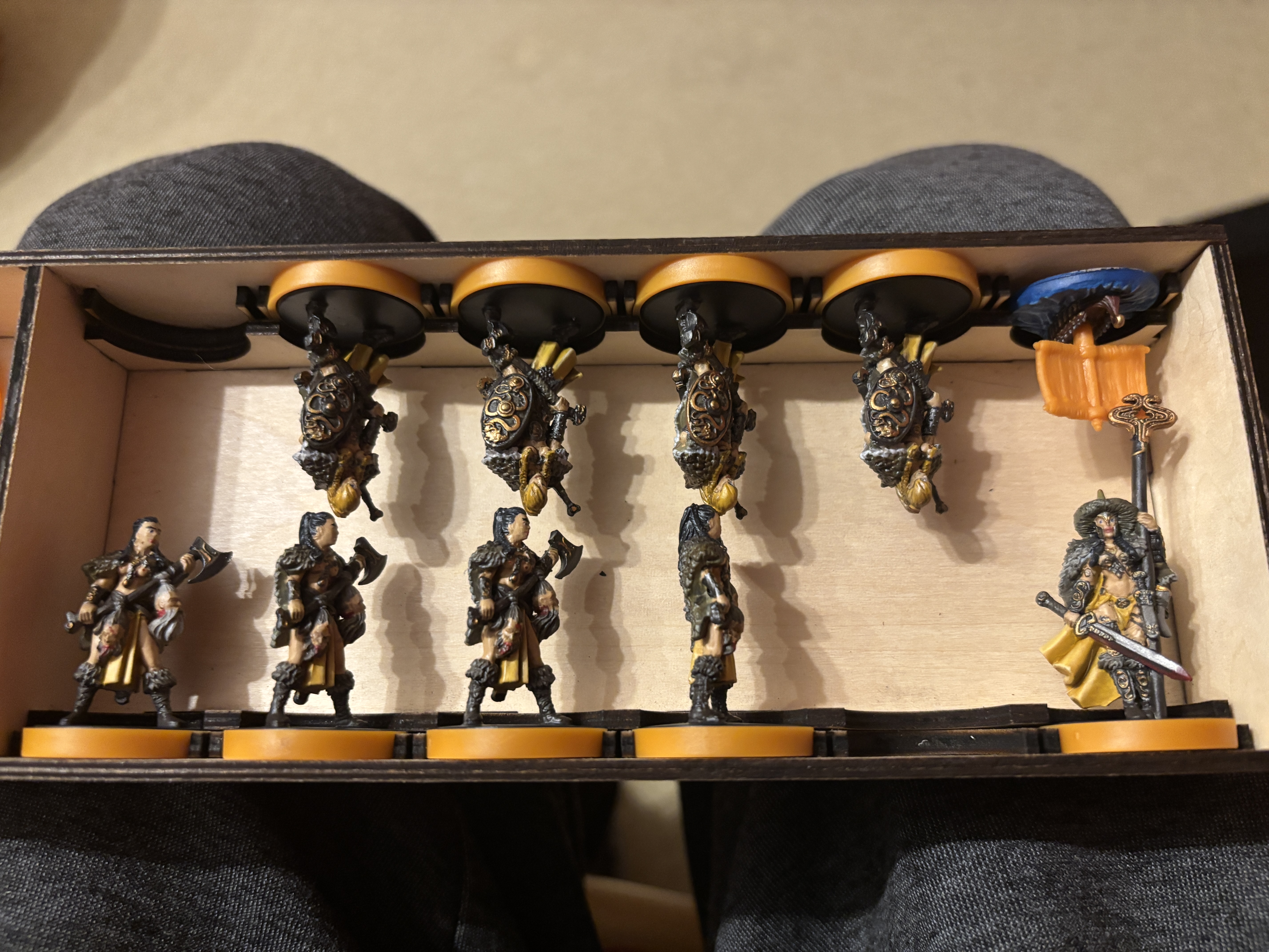 Blood Rage Boardgame Organizer Laser Cut Maingame + Extension