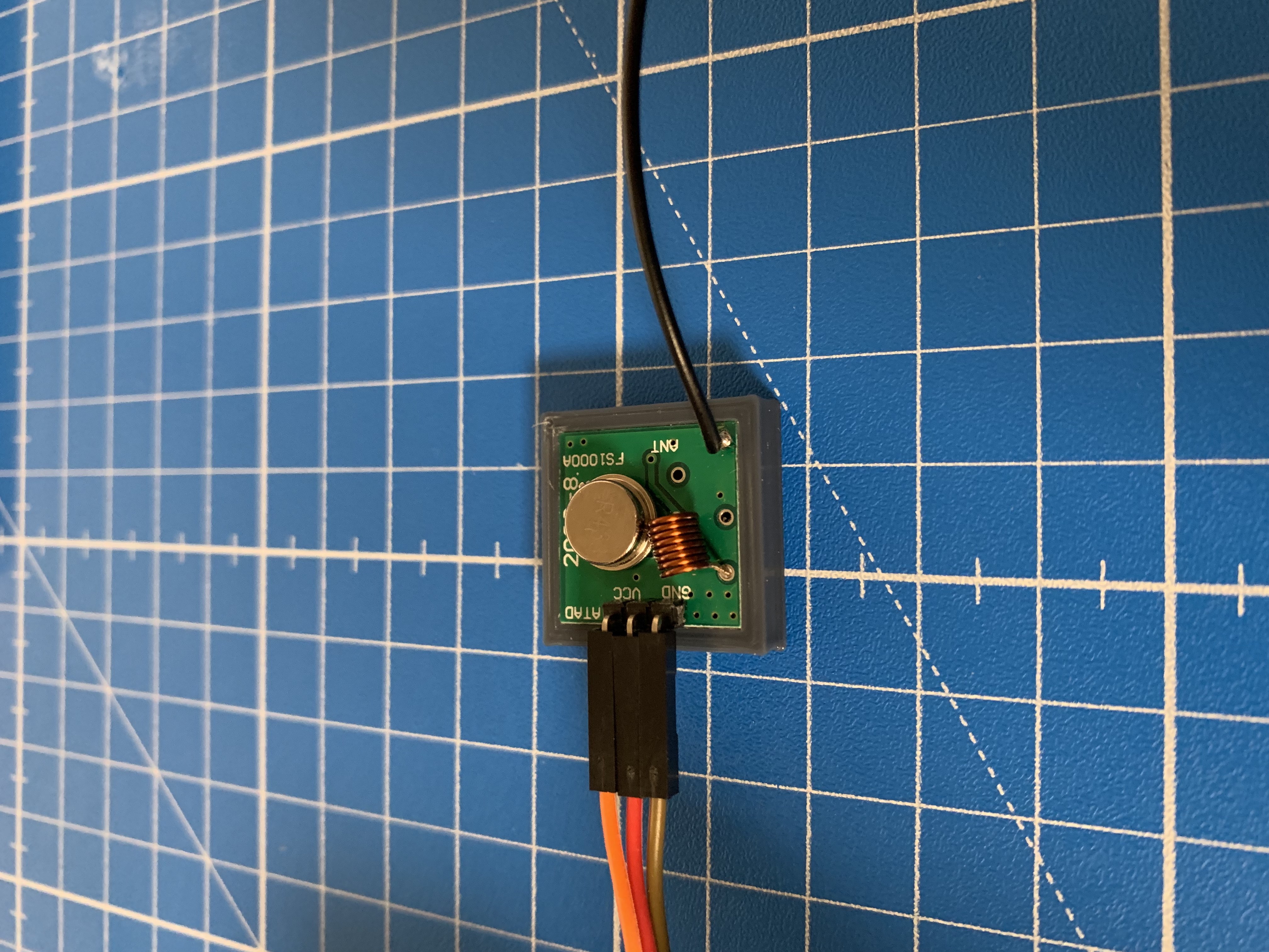 433 mhz Modul transmitter case