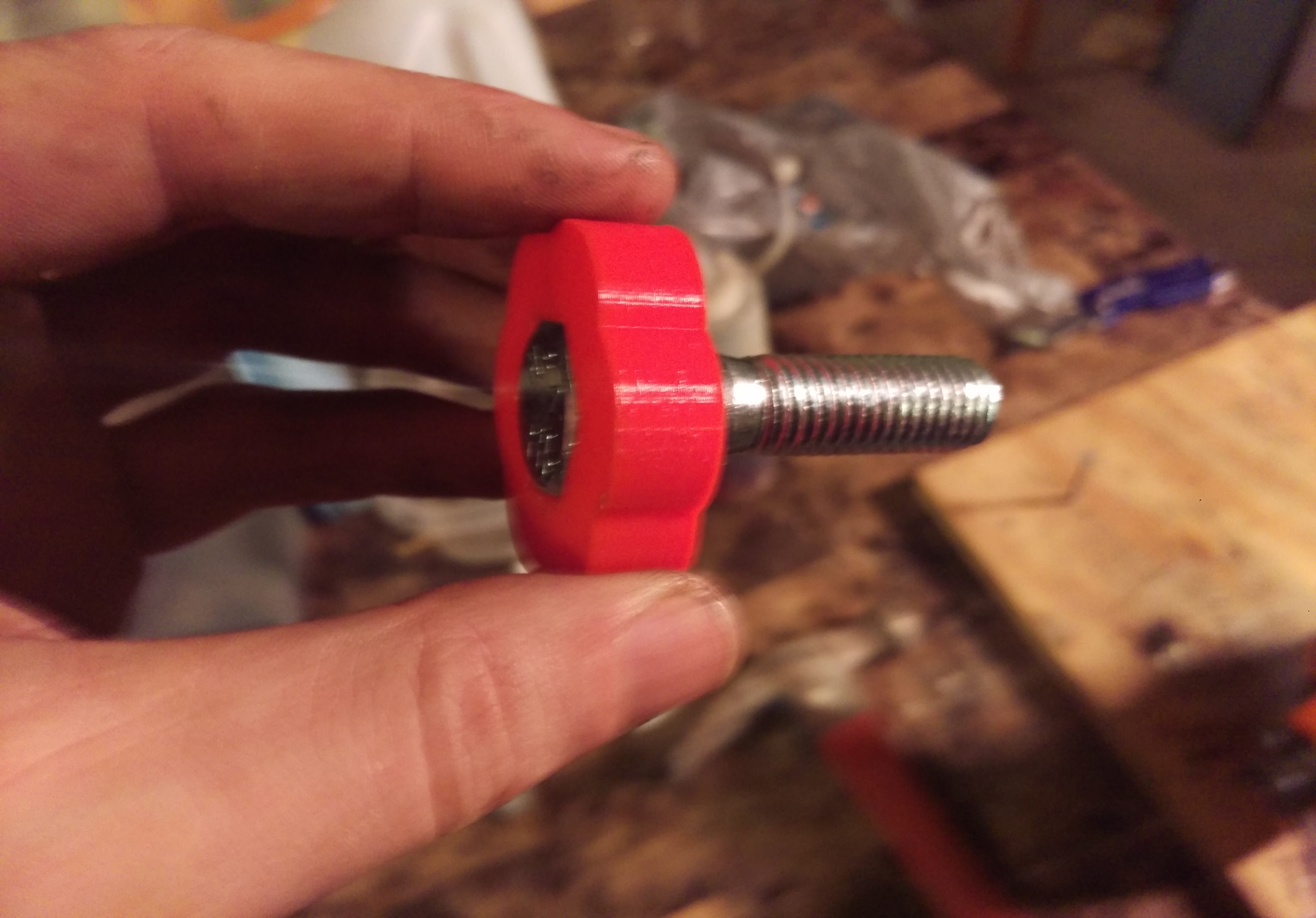Custom Hex Bolt Knob
