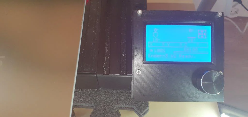 Ender 3 V2 Displayholder for a 12864 (CR-10) Display
