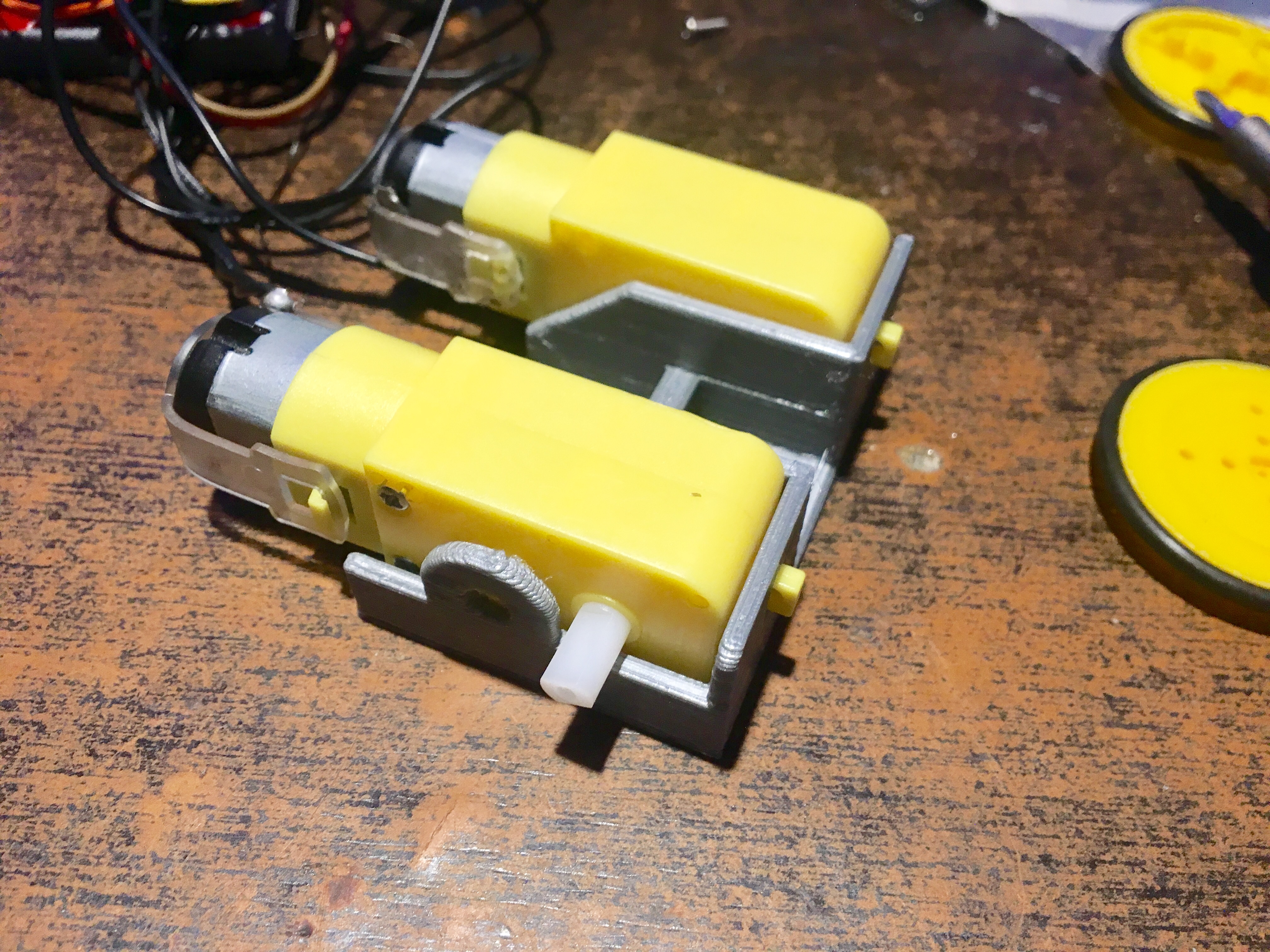 Geared Motor Mount / Bracket
