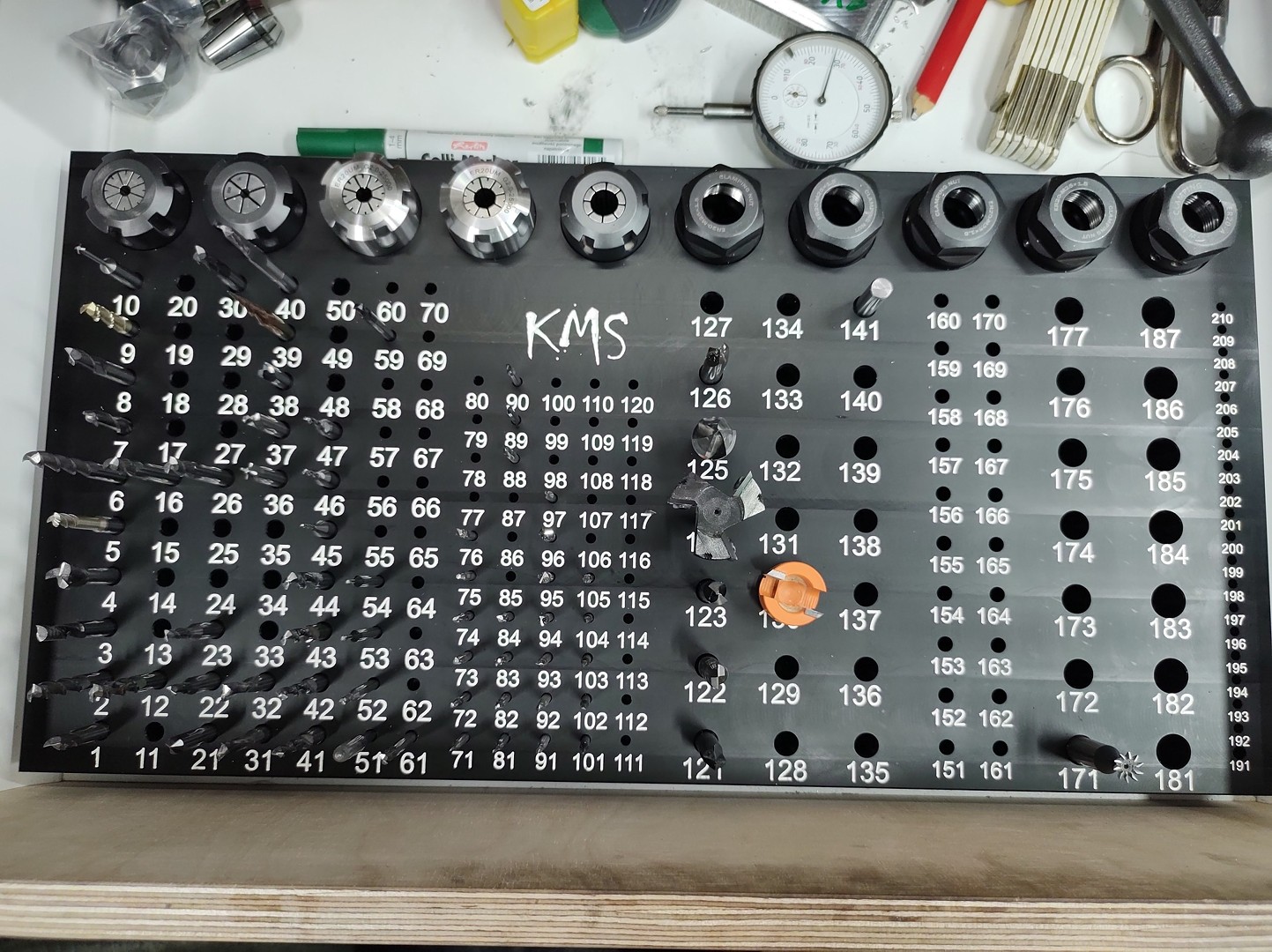 KMS CNC Tools Board