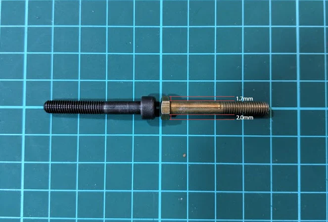 Pitan - Gear 2 to use allen bolt