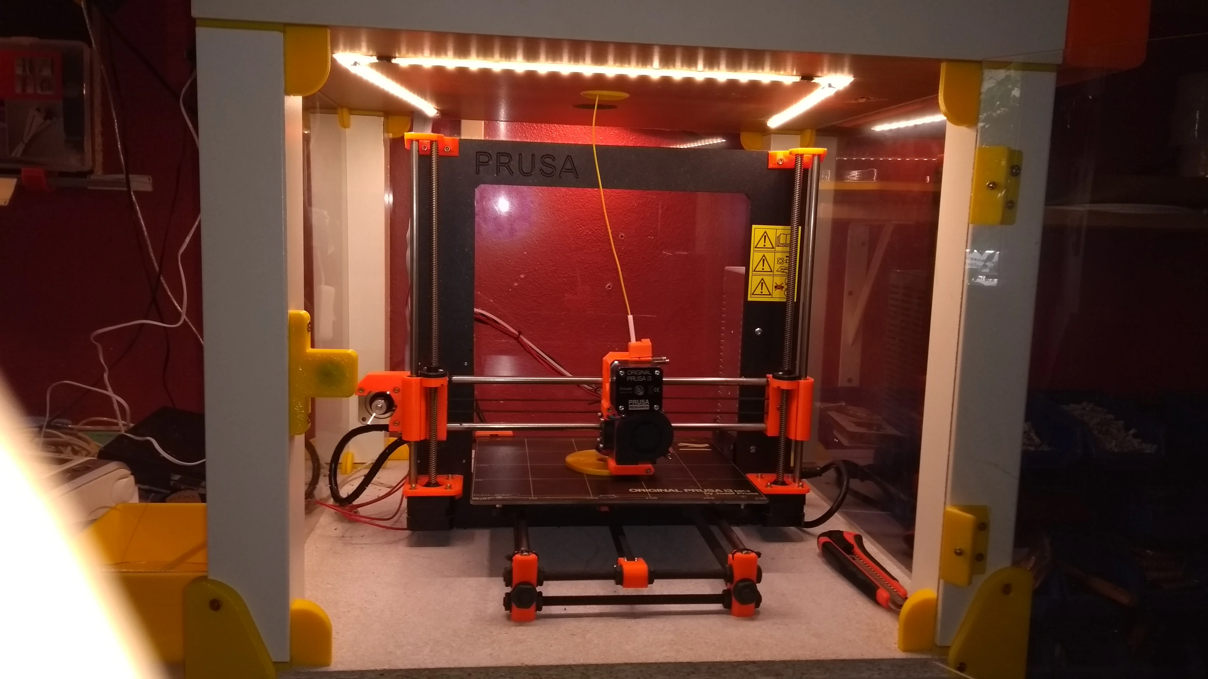 IKEA Lack box for Prusa i3 MK2