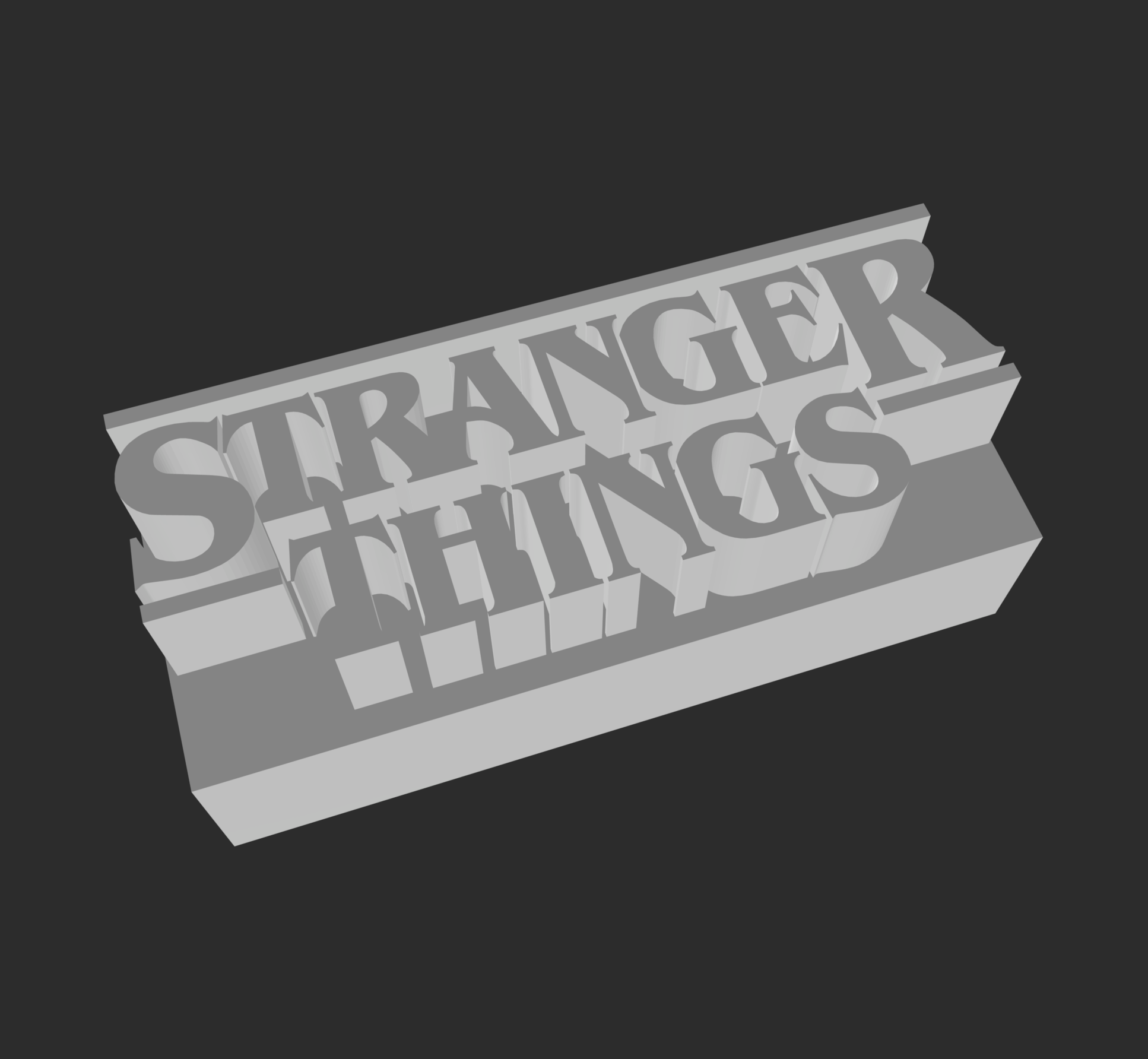 Strangerthings Logo