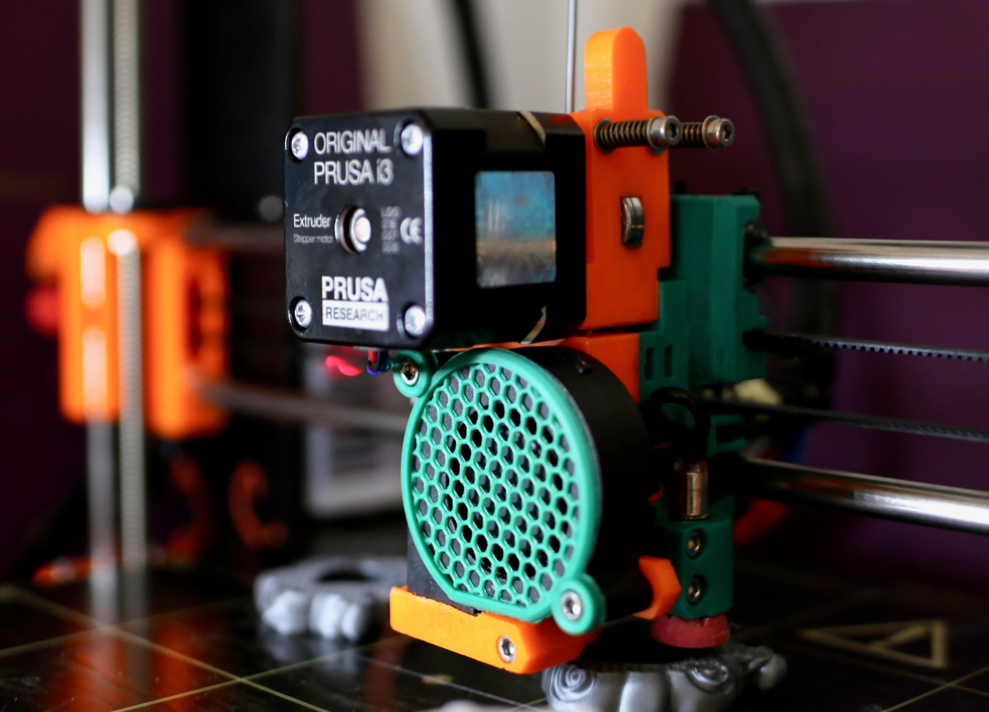 50mm print fan / blower guard for Prusa i3