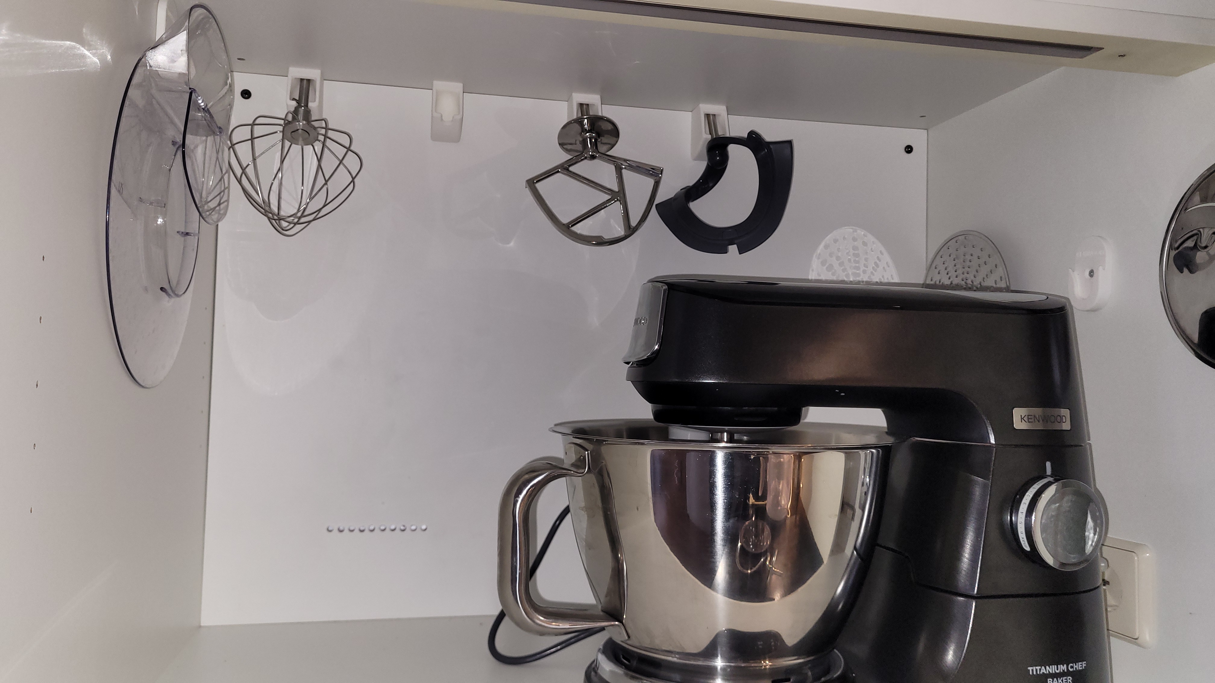 Holder for Kenwood Food Processor Tools (Beater, Slicer, Cover)