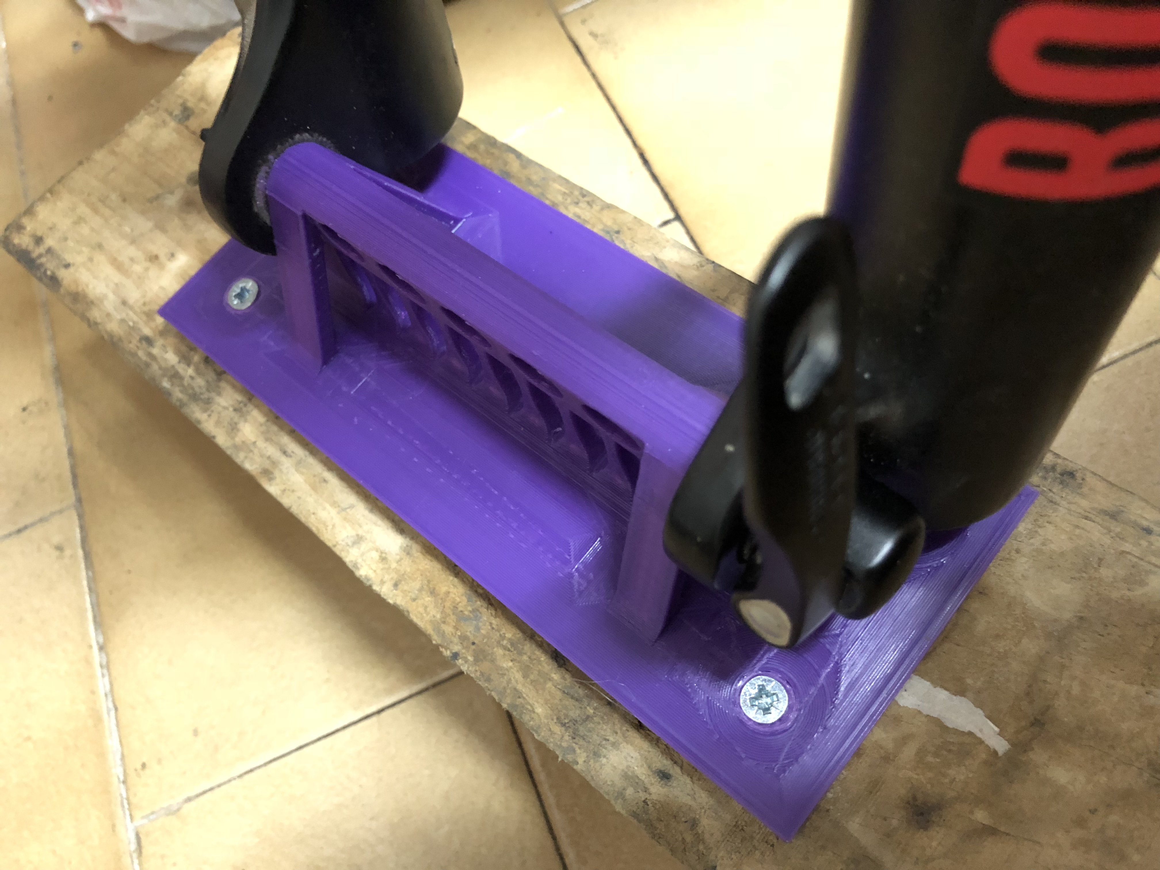 9mm Quick Release Bike fork mount (QR-9mm) w/ .f3d