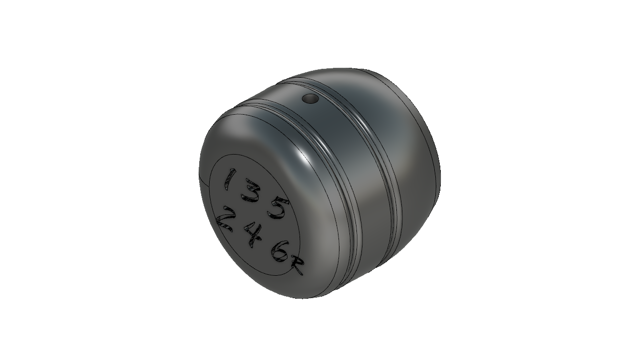 Shift knob 6 speed for Fiat Stilo