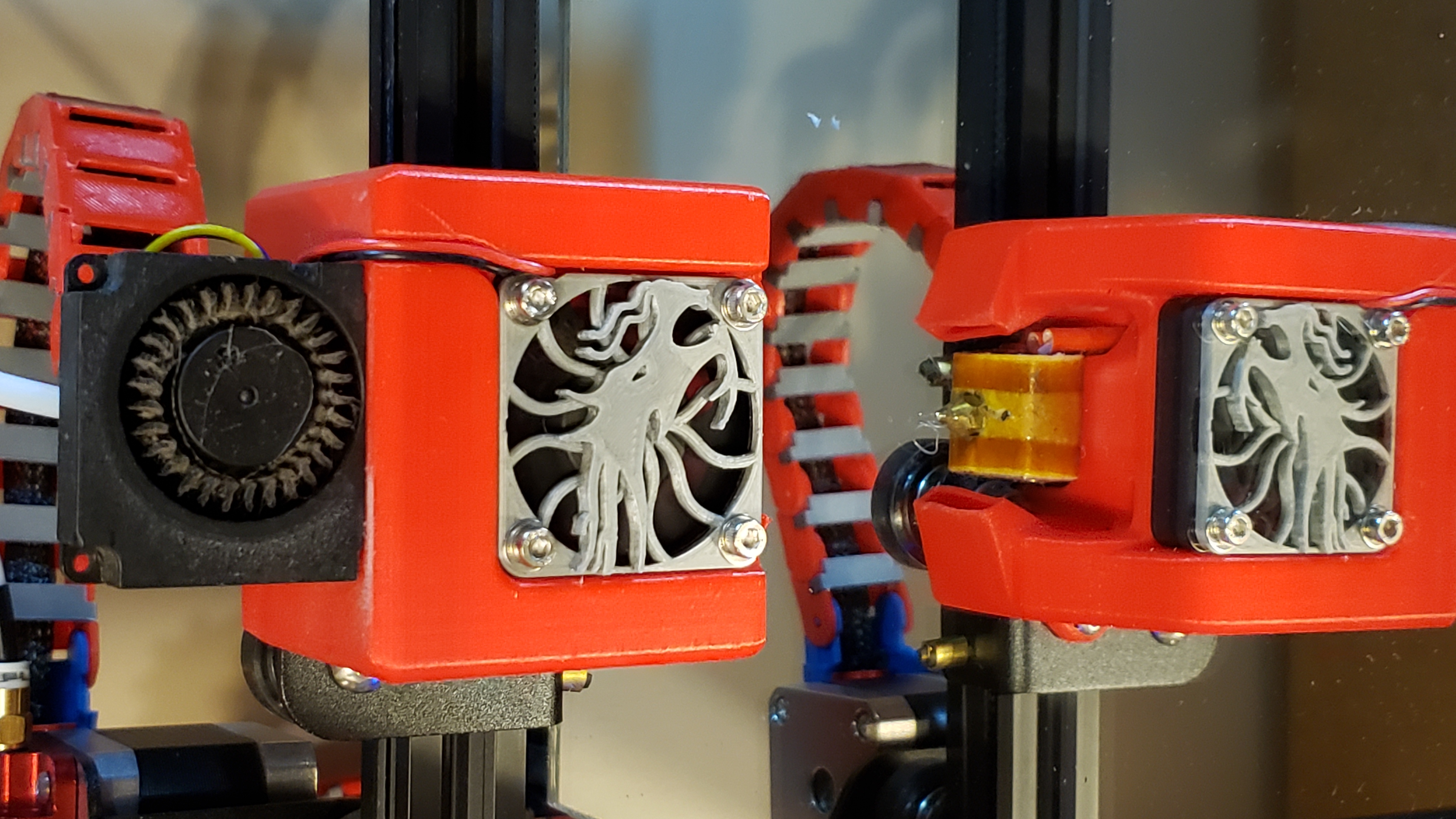 Ender Dragon Fan Grill (40mm and 60mm)