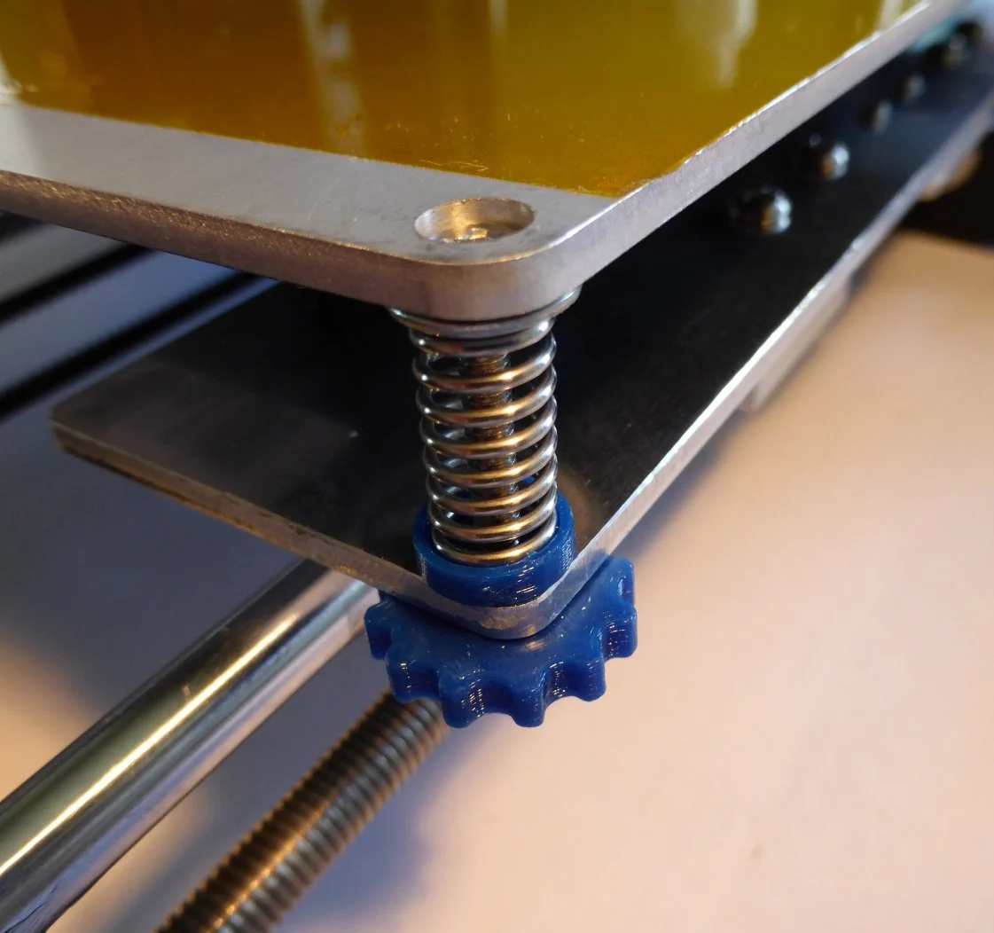 Anet A6/A8 Bed Level Thumbwheel Upgrade