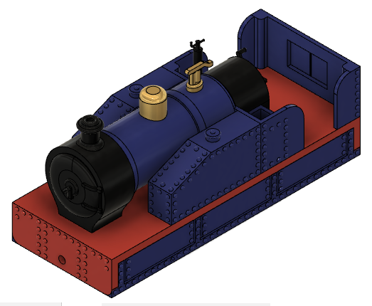 Modular 009 Locomotive Detail Parts